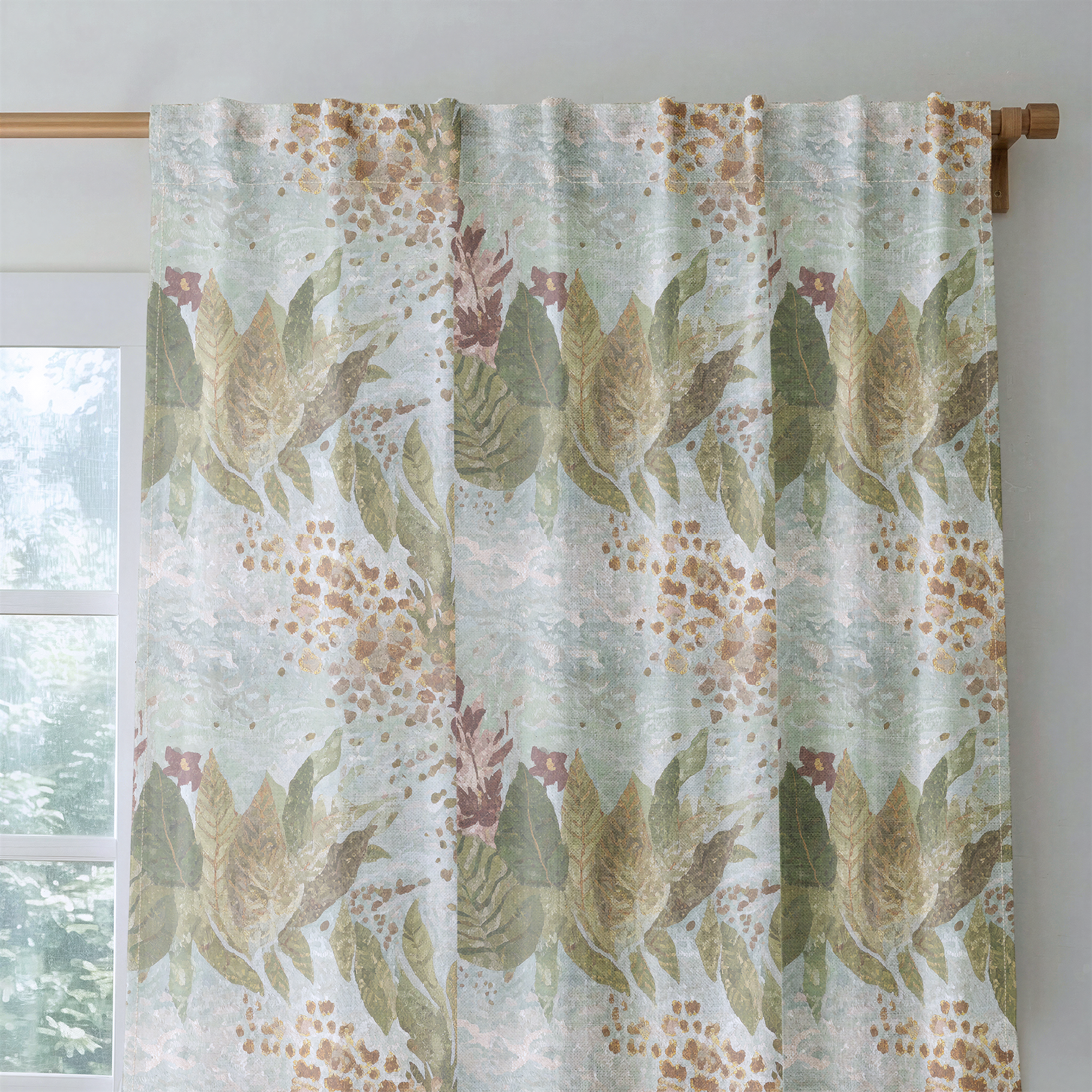 Ungathered - Drapery — rod