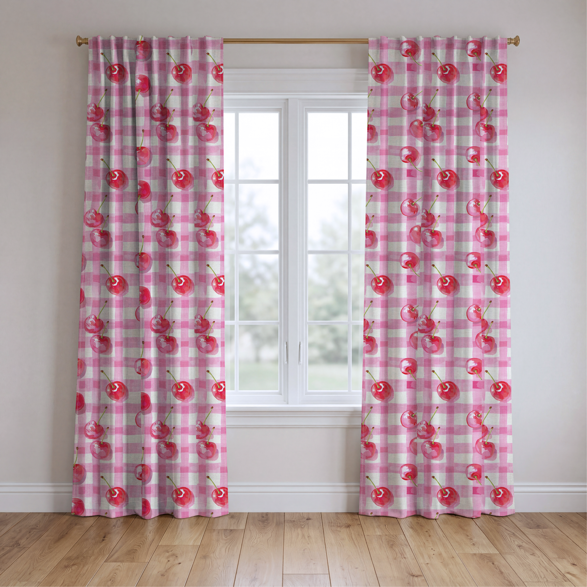 Avery - Drapery — two panels