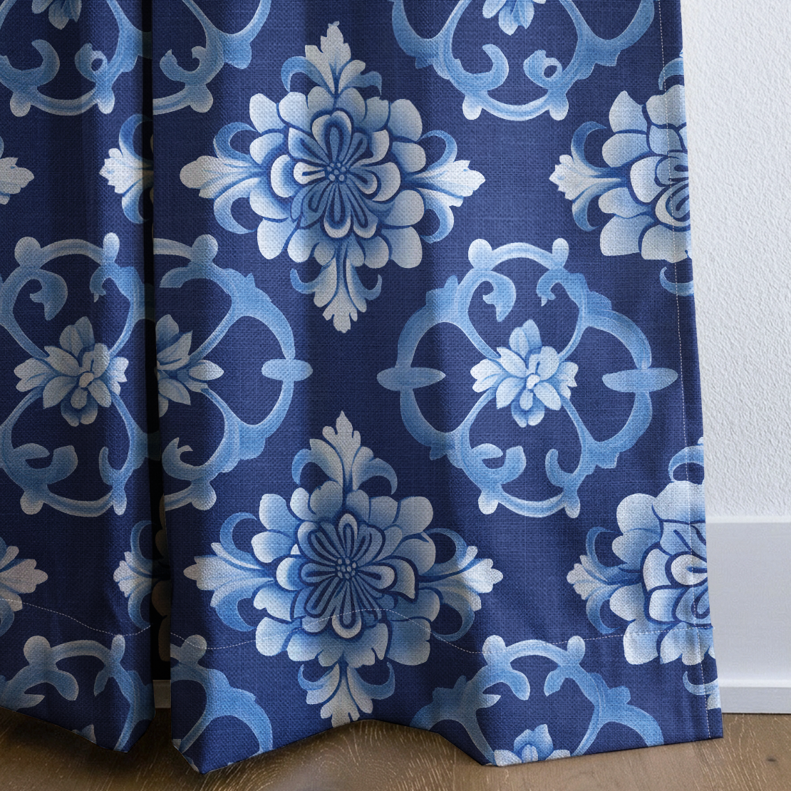 Midnight Manners - Drapery — corner closeup
