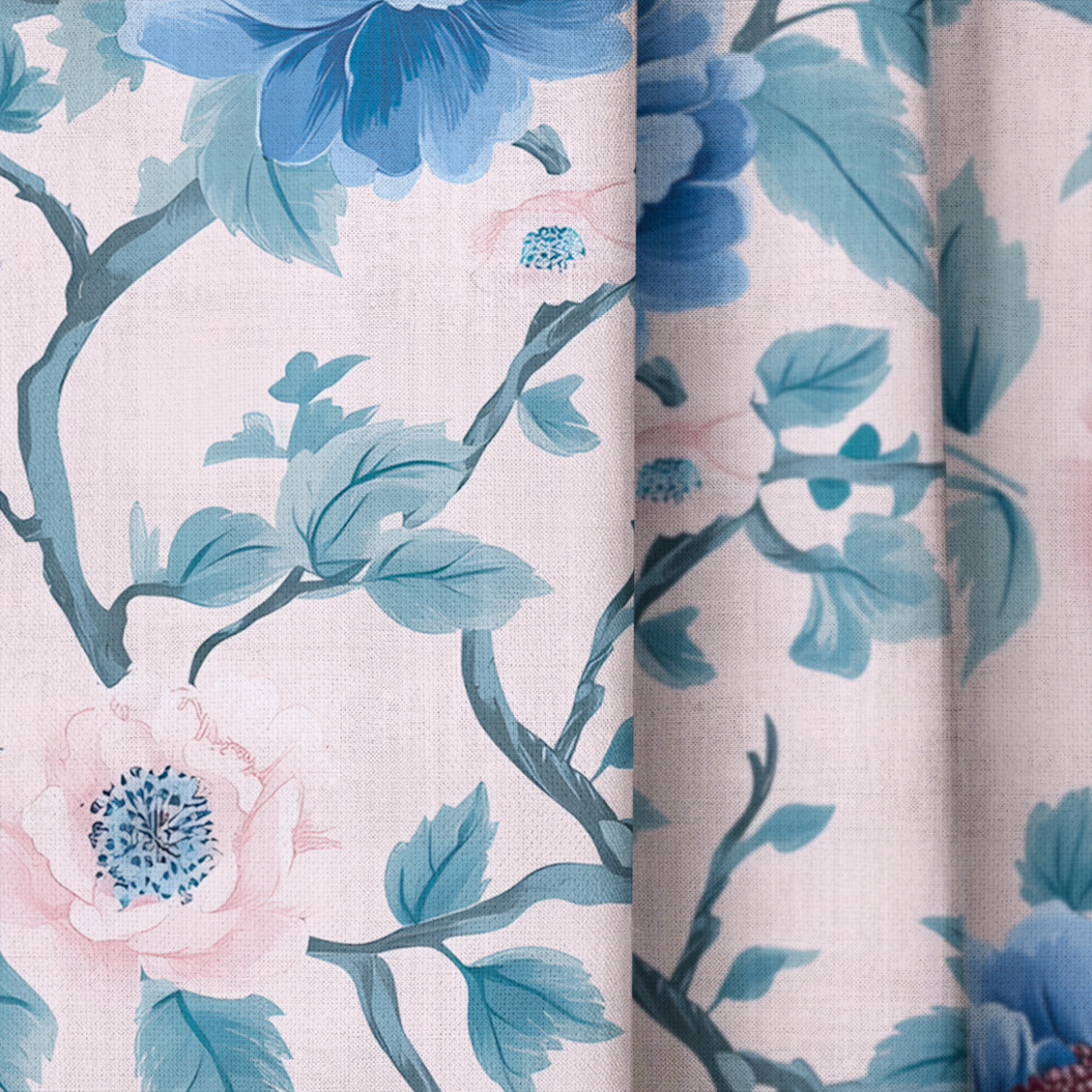 Softly Spoken - Drapery — close up