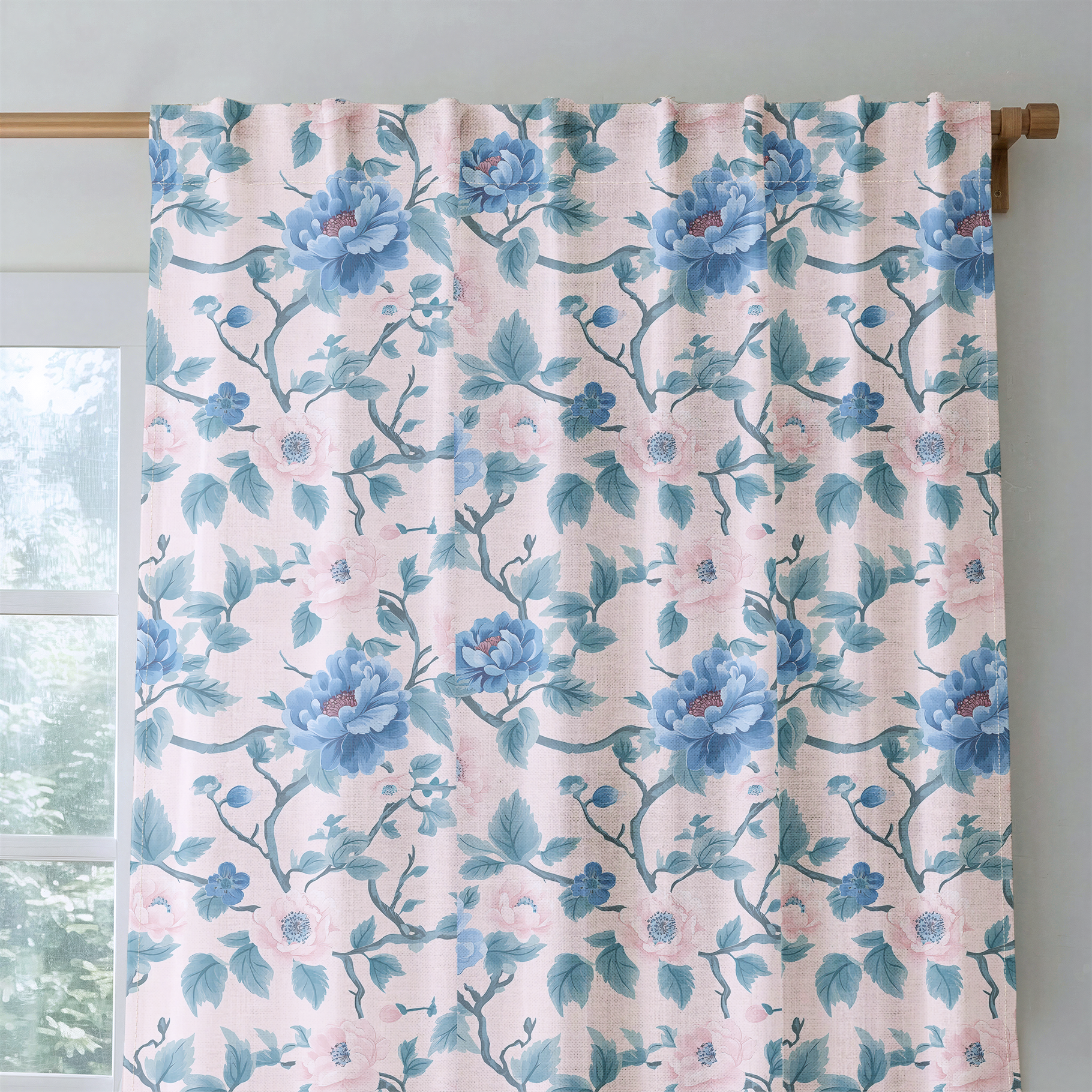 Softly Spoken - Drapery — rod
