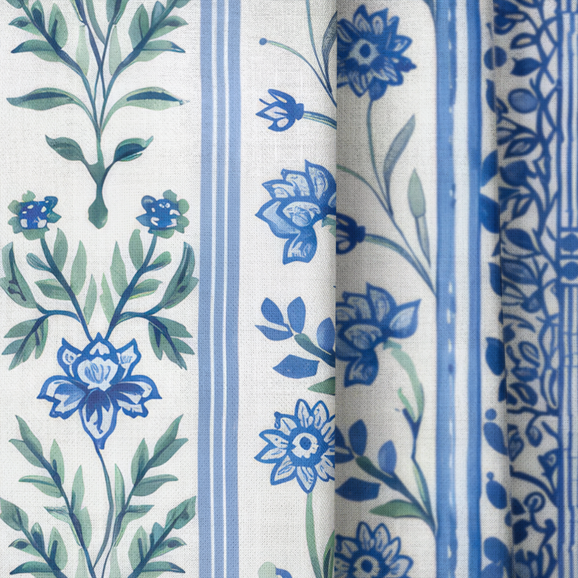 Enchanted Garden - Drapery — close up