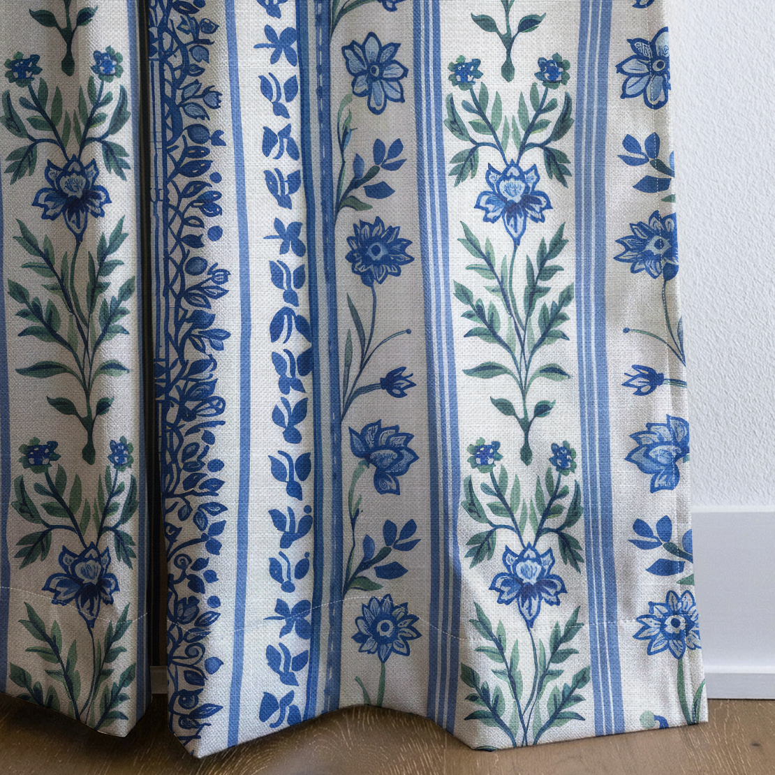 Enchanted Garden - Drapery — corner closeup