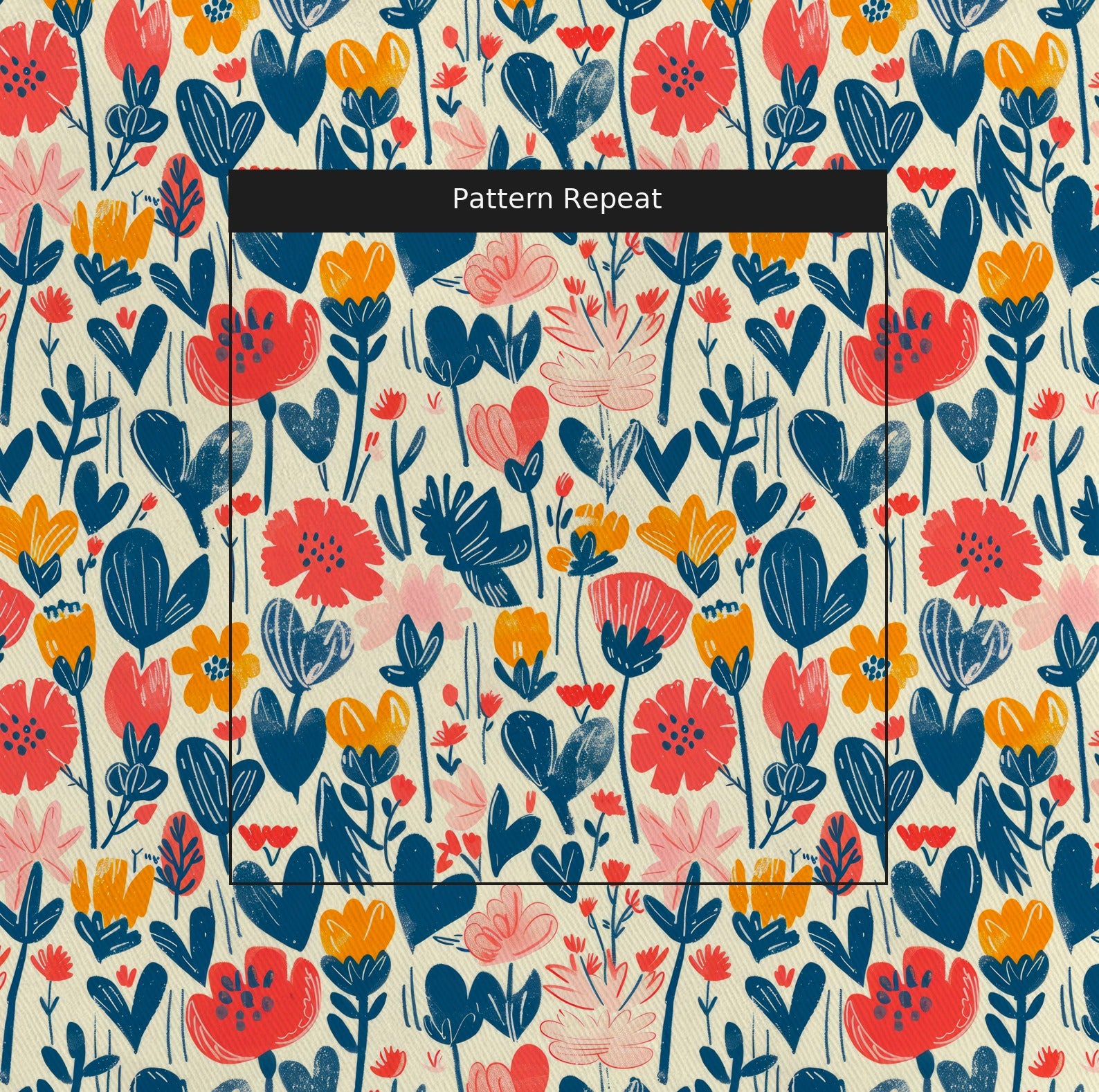 Nora's Nook Fabric by the Yard — pattern repeat