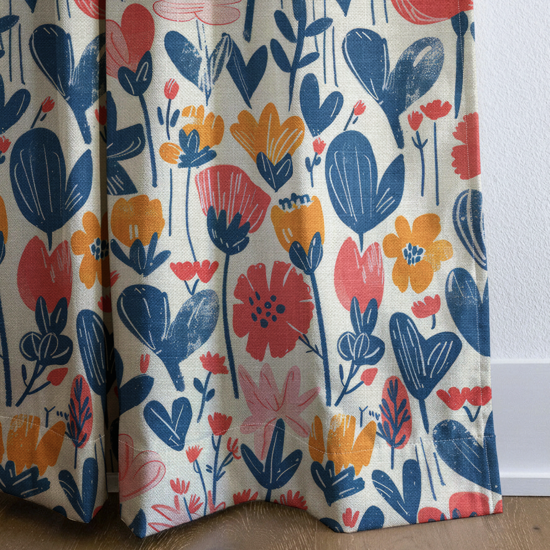 Nora's Nook - Drapery — corner closeup