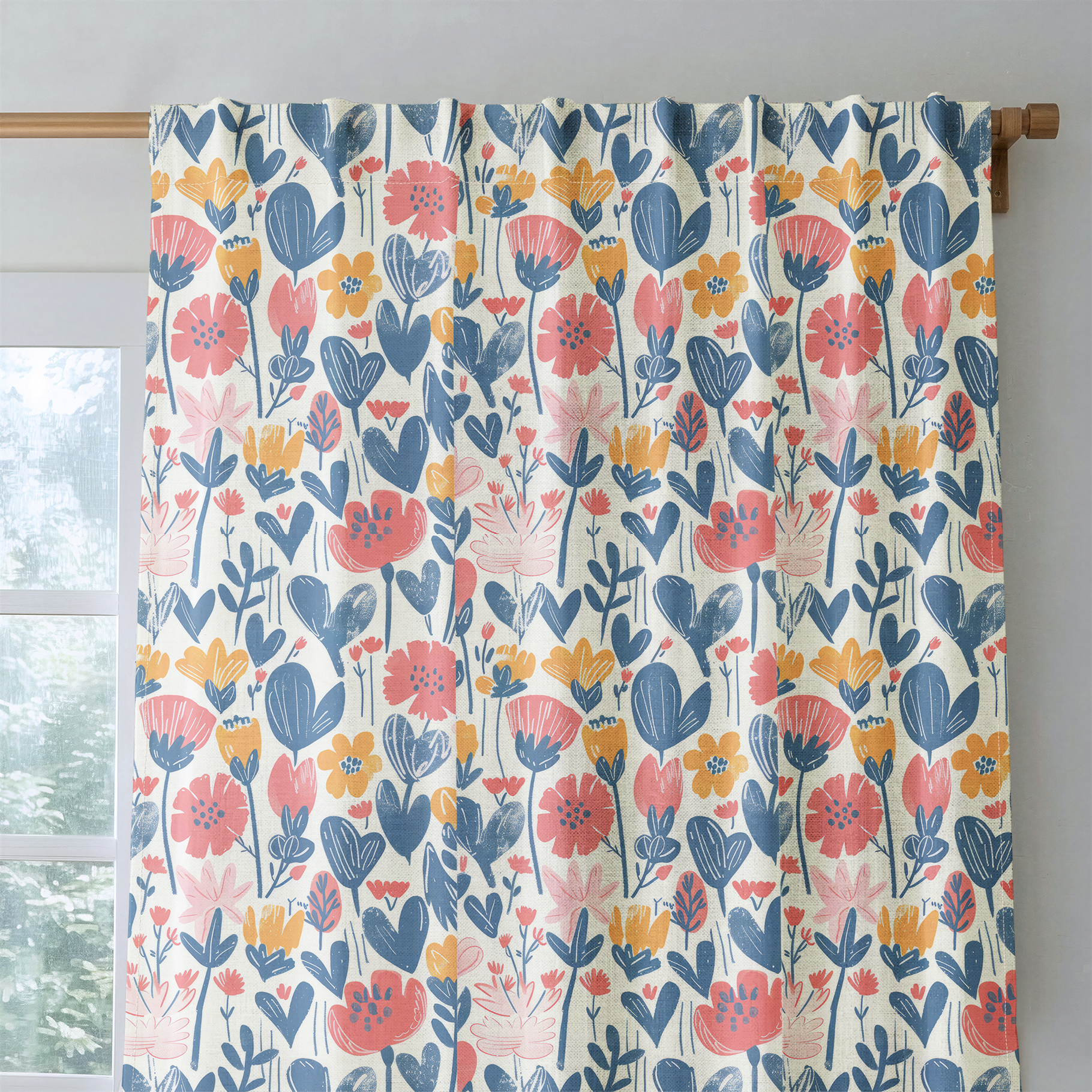 Nora's Nook - Drapery — rod