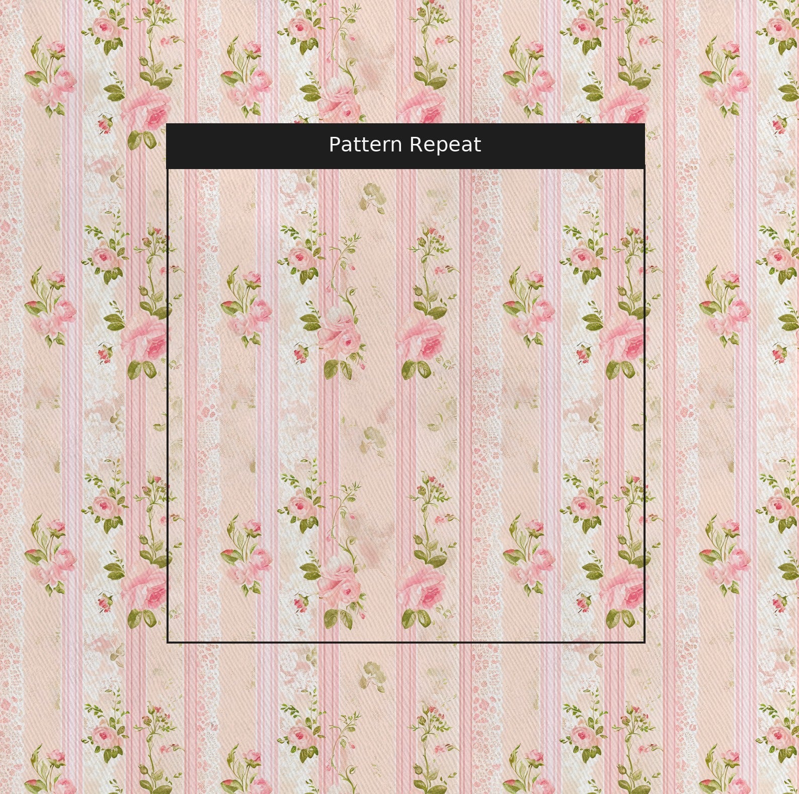 Ruth Fabric by the Yard — pattern repeat