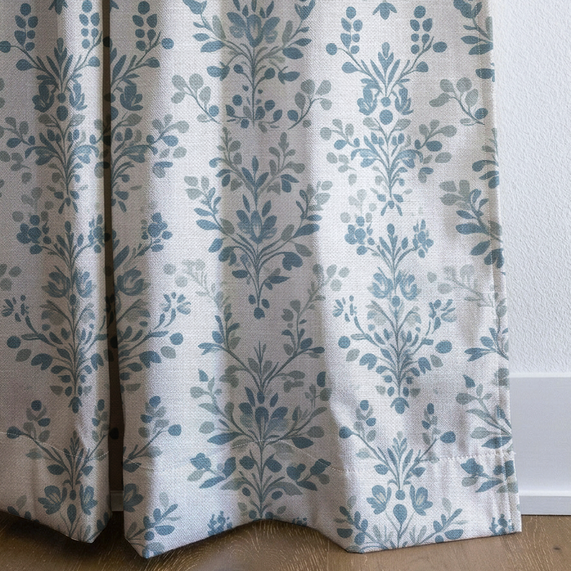 Eden - Drapery — corner closeup