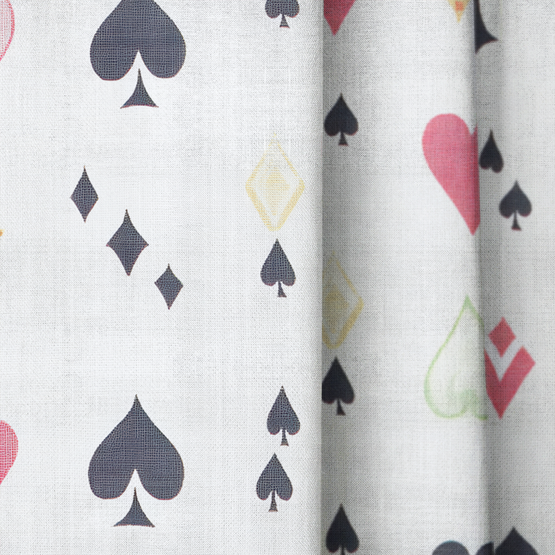 Luck of the Draw - Drapery — close up