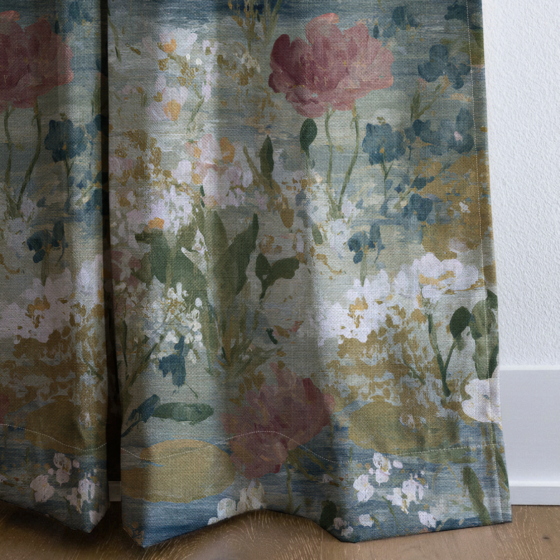 Loose Stems - Drapery — corner closeup