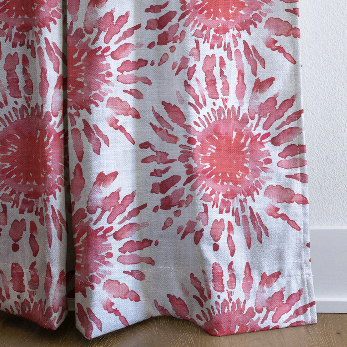 Elise - Drapery — corner closeup