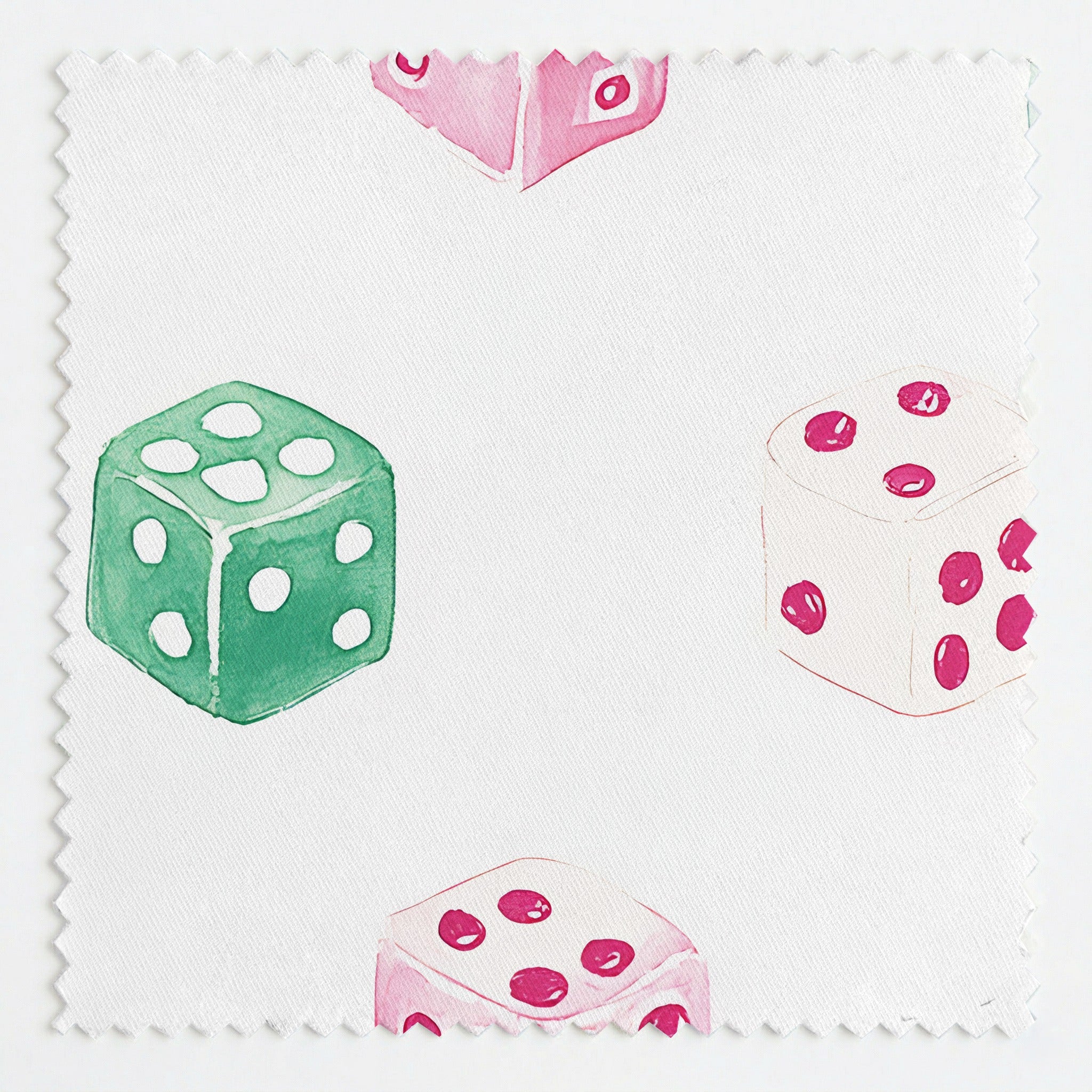 Lucky Dice Fabric by the Yard