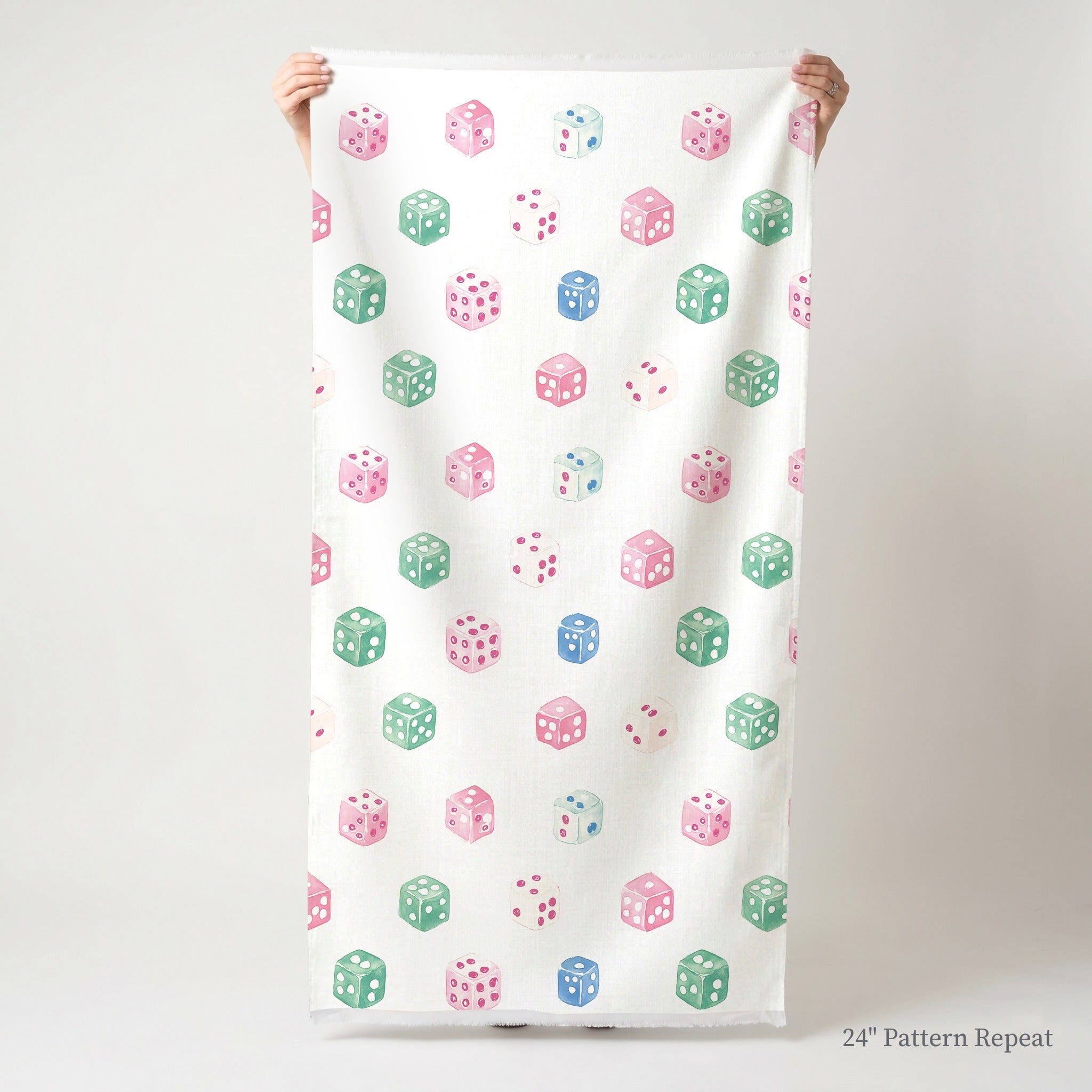 Lucky Dice Fabric by the Yard