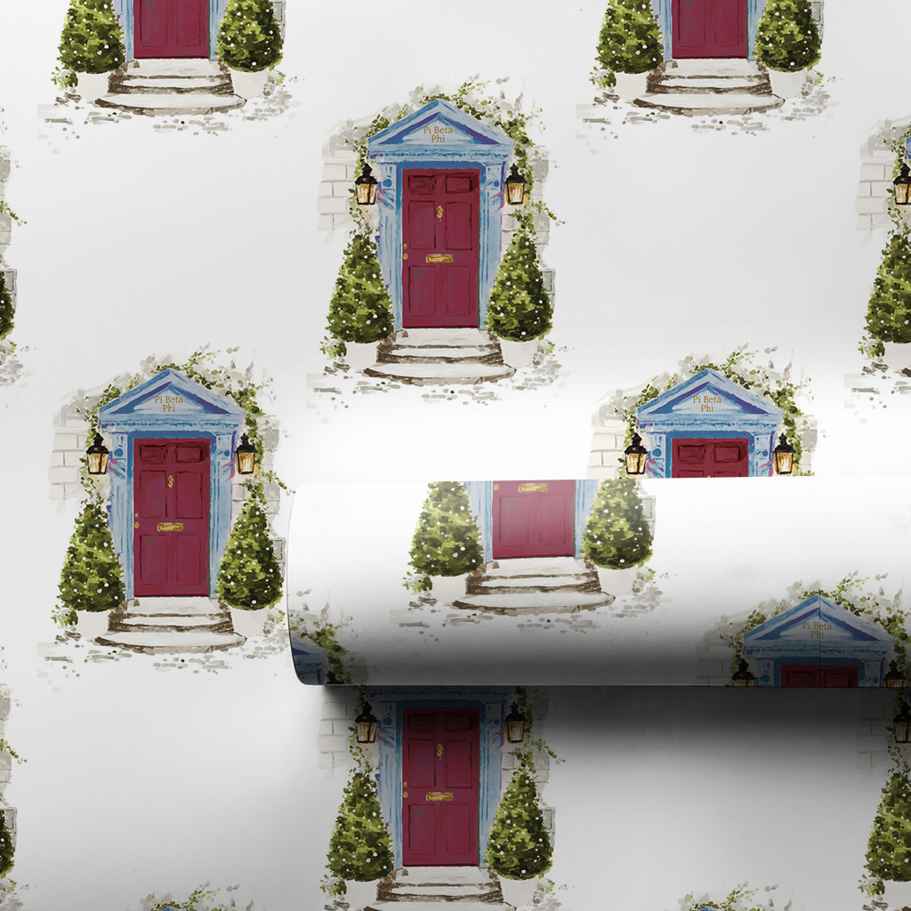 Pi Beta Holiday Home - Wrapping Paper