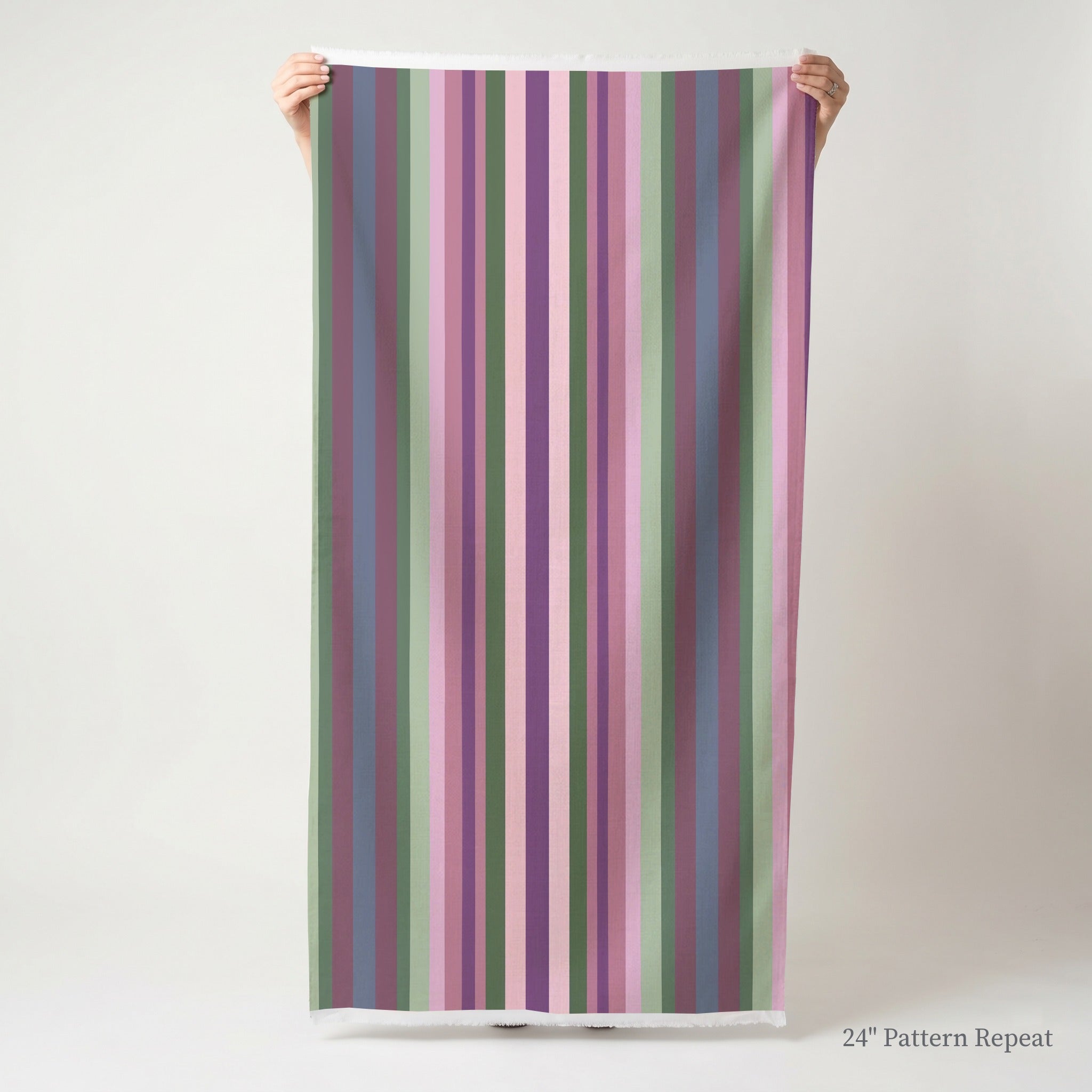 Madison Avenue Stripes Fabric by the Yard