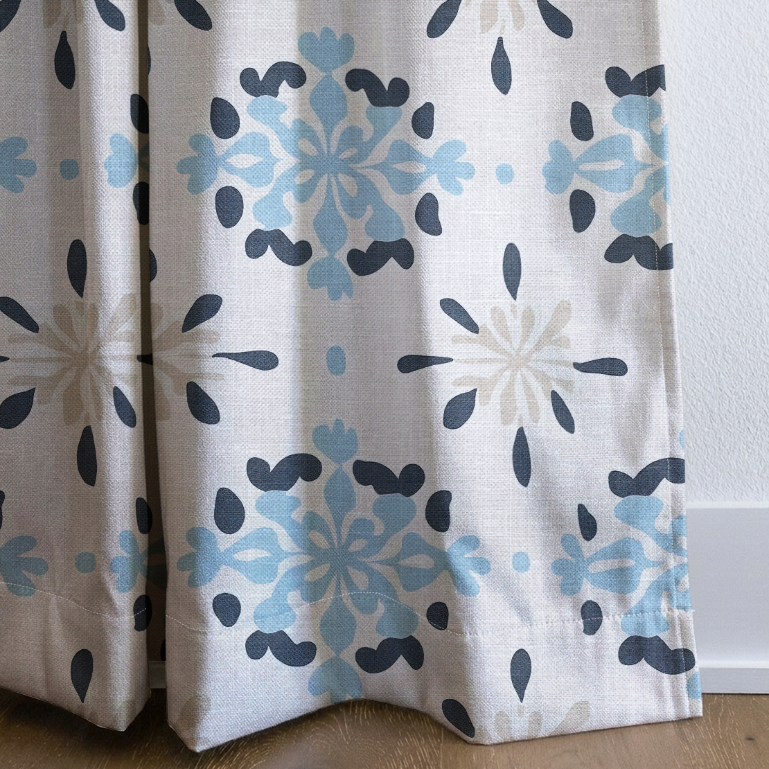 Brent - Drapery — corner closeup