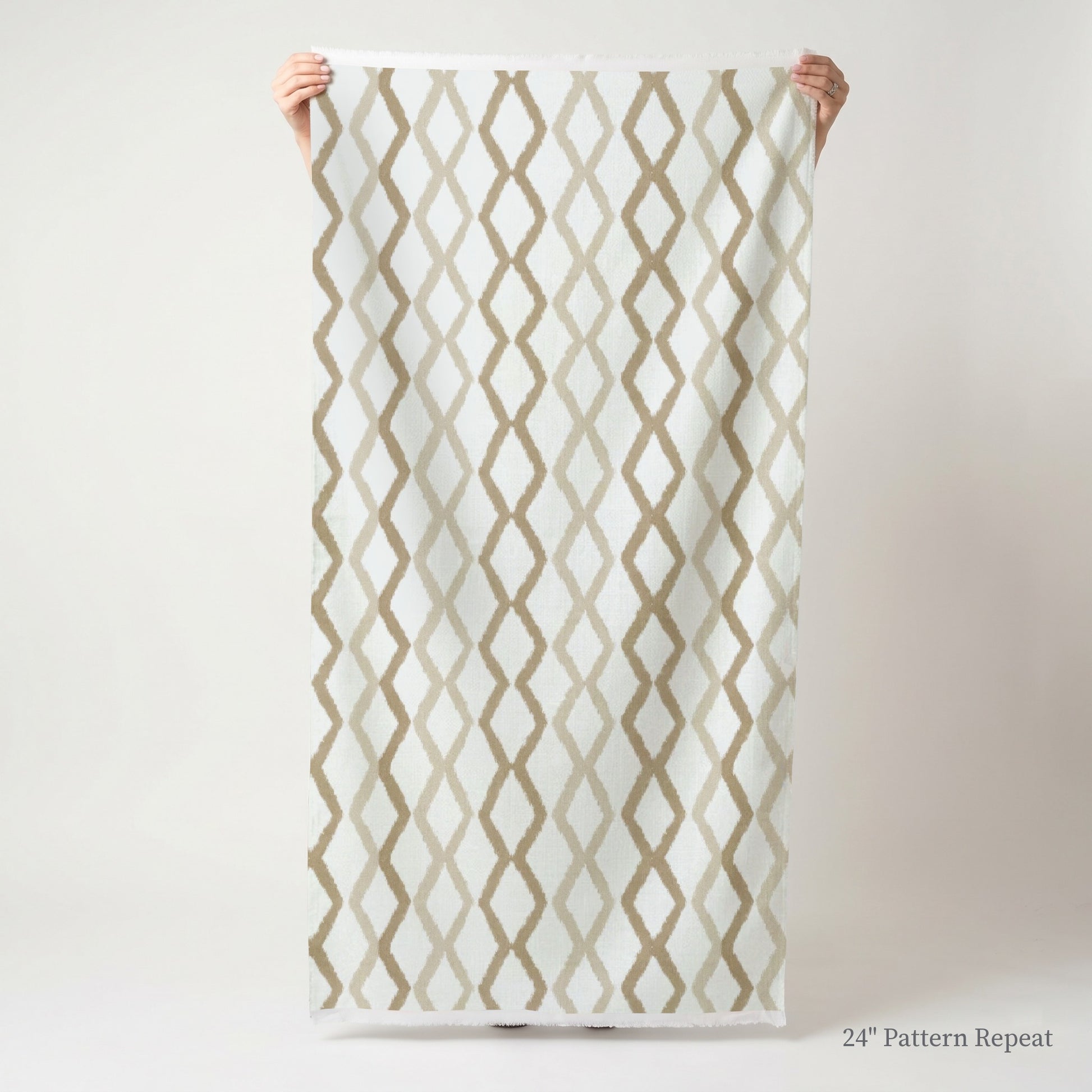 Braemar Trellis Fabric by the Yard