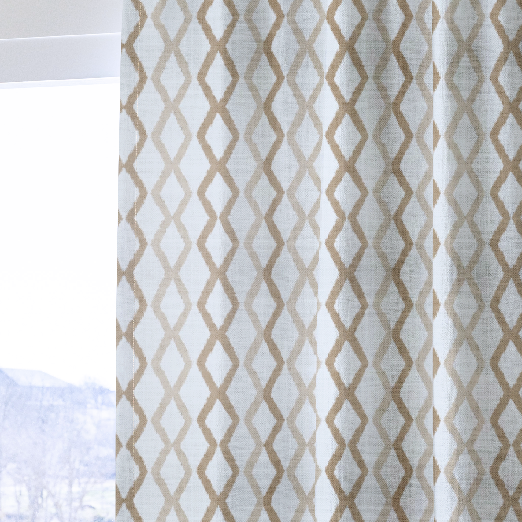 Braemar Trellis - Drapery — one panel