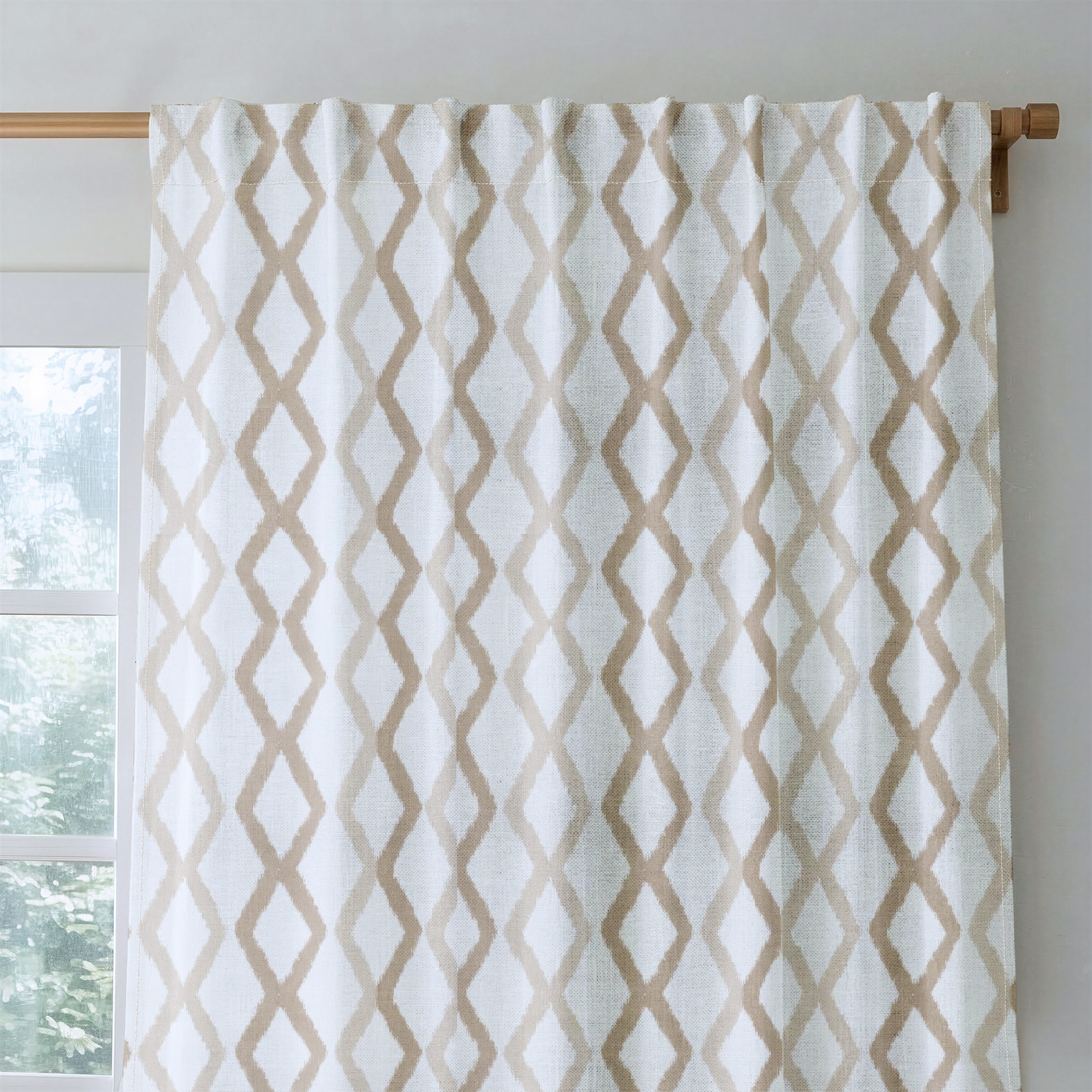 Braemar Trellis - Drapery — rod