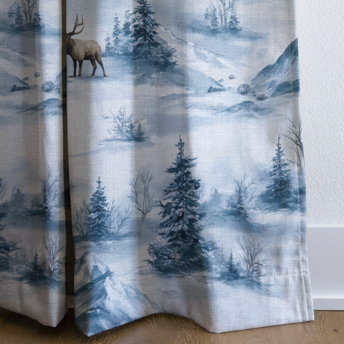 Granby - Drapery — corner closeup