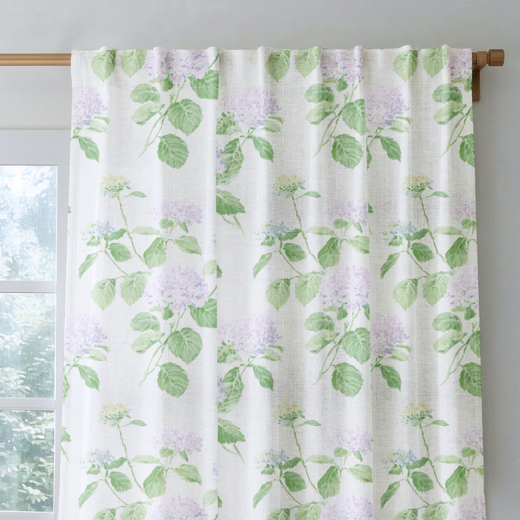 Georgia Woods - Drapery — rod