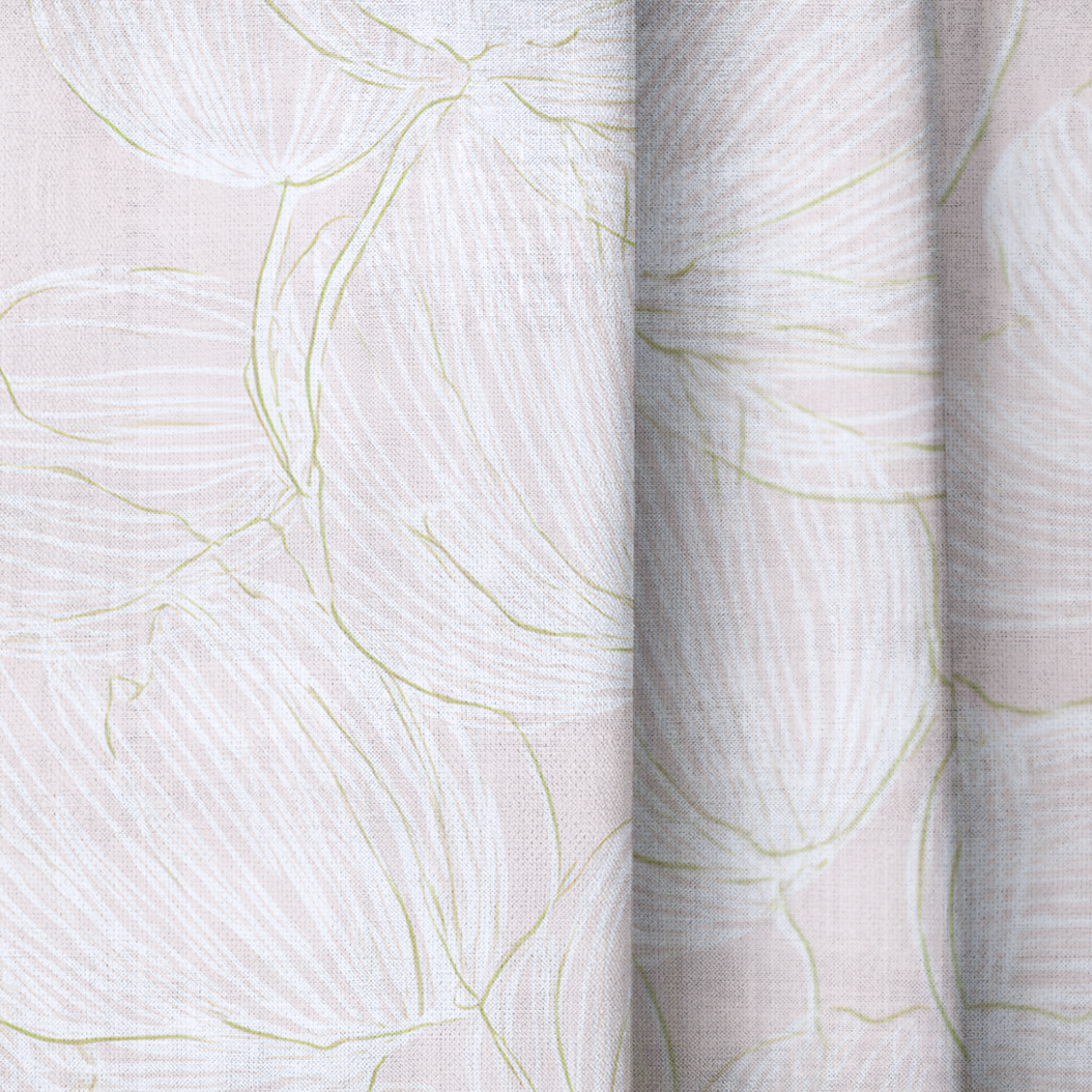 Vanilla Mocha - Drapery — close up