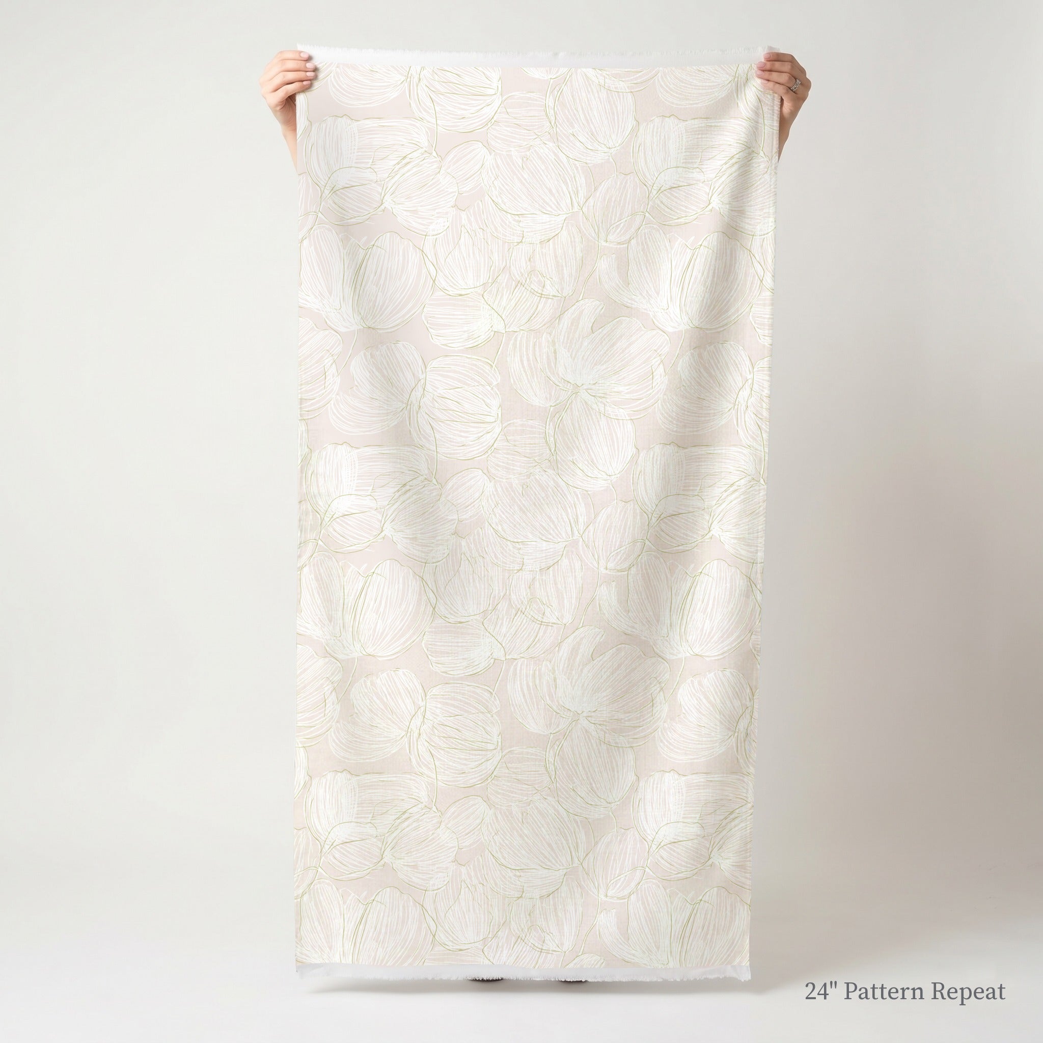 Vanilla Mocha Fabric by the Yard
