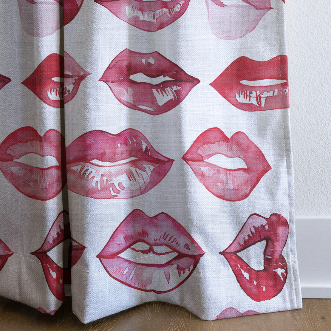 Jennifer - Drapery — corner closeup