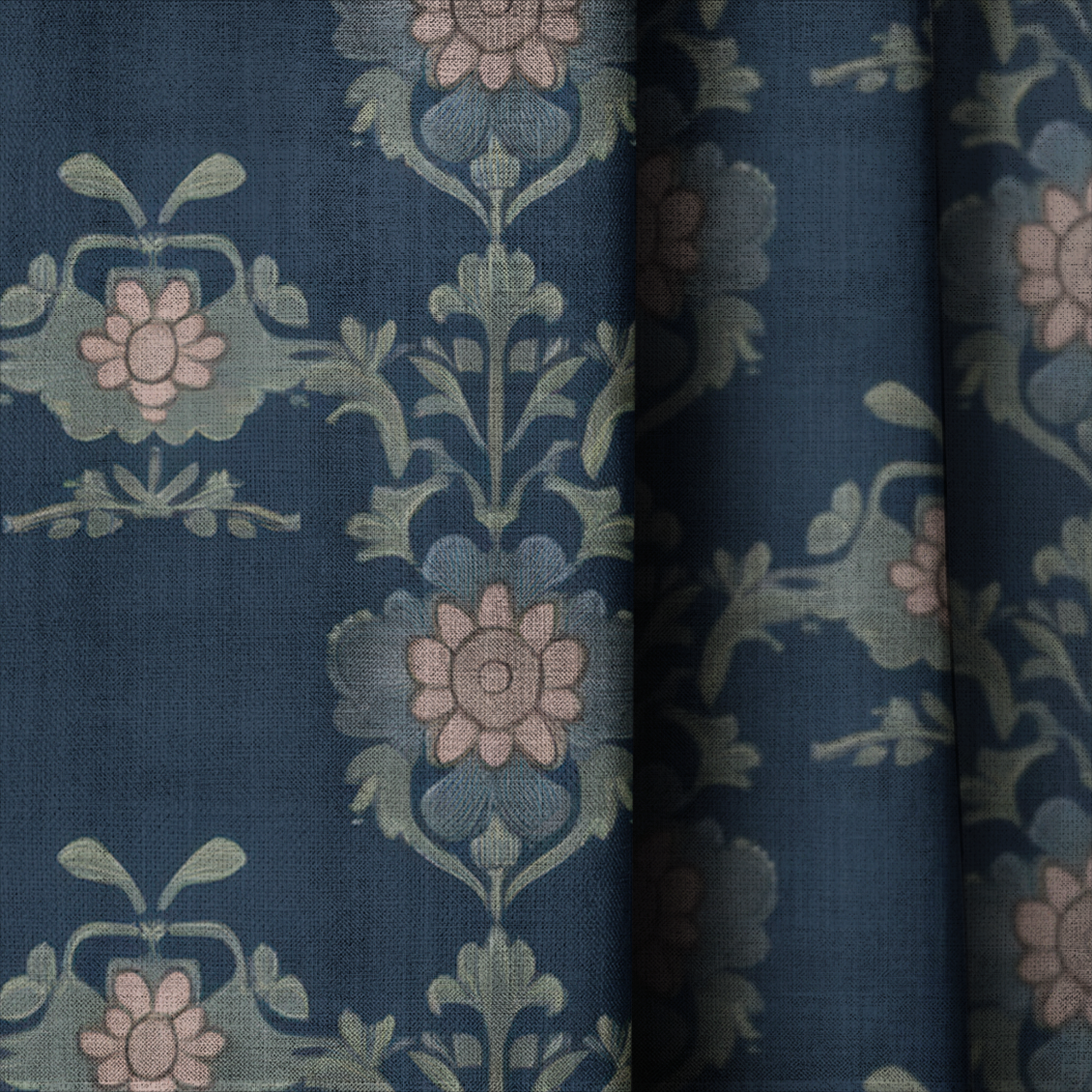 Delta - Drapery — close up