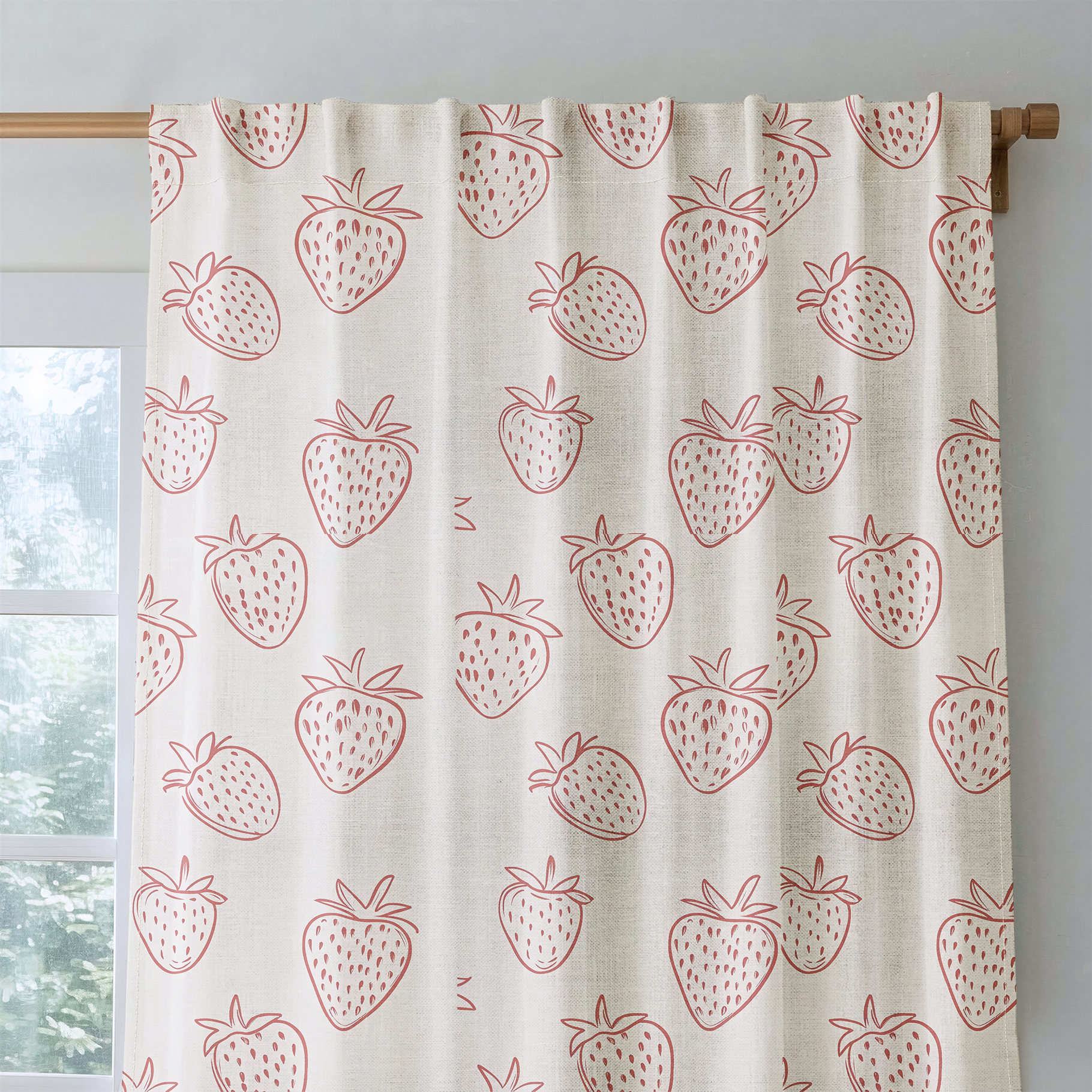 Berry Delight - Drapery — rod