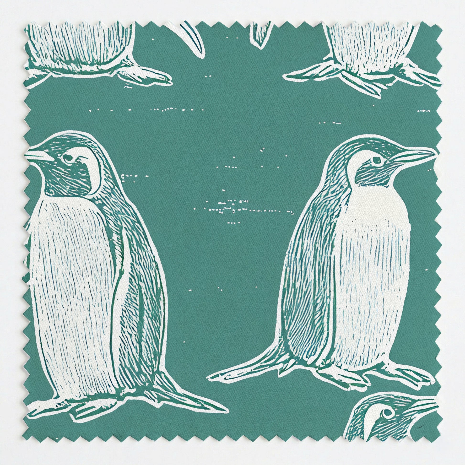 Polly Penguins Fabric by the Yard