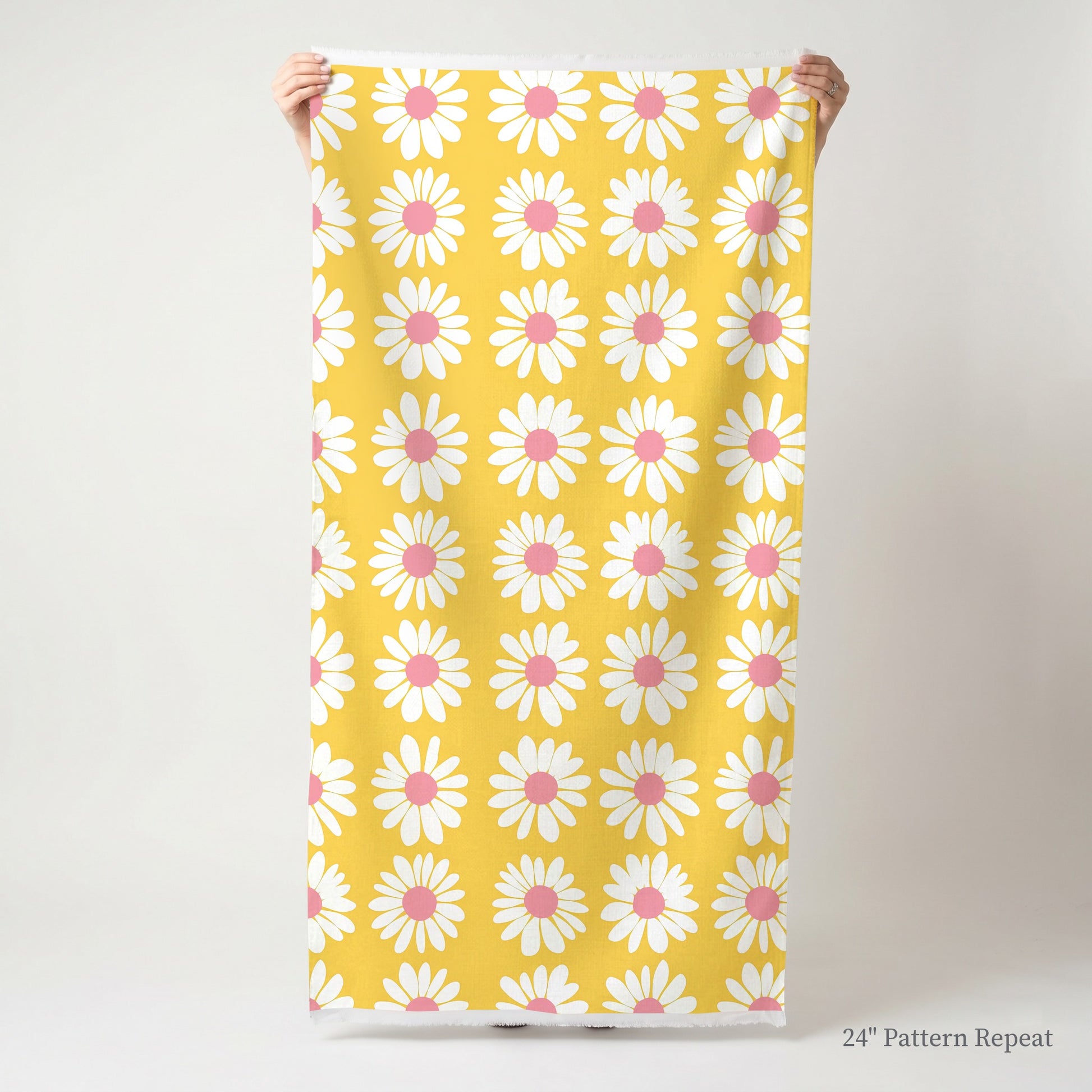 Sunshine Daisies Fabric by the Yard