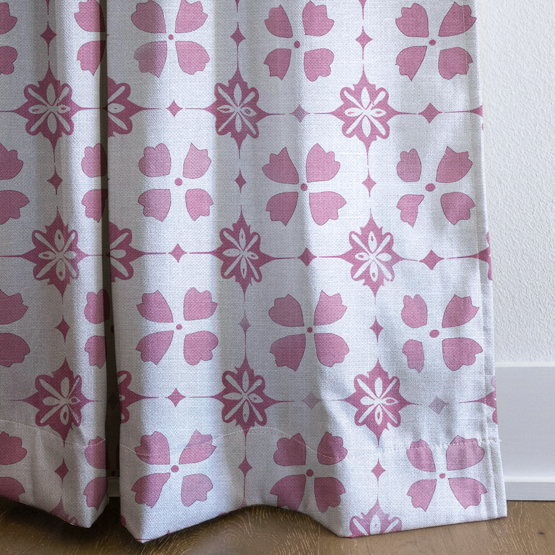 Nora - Drapery — corner closeup