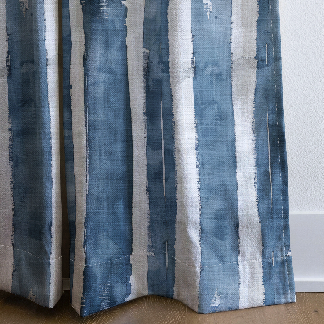 Blue Rhapsody - Drapery — corner closeup