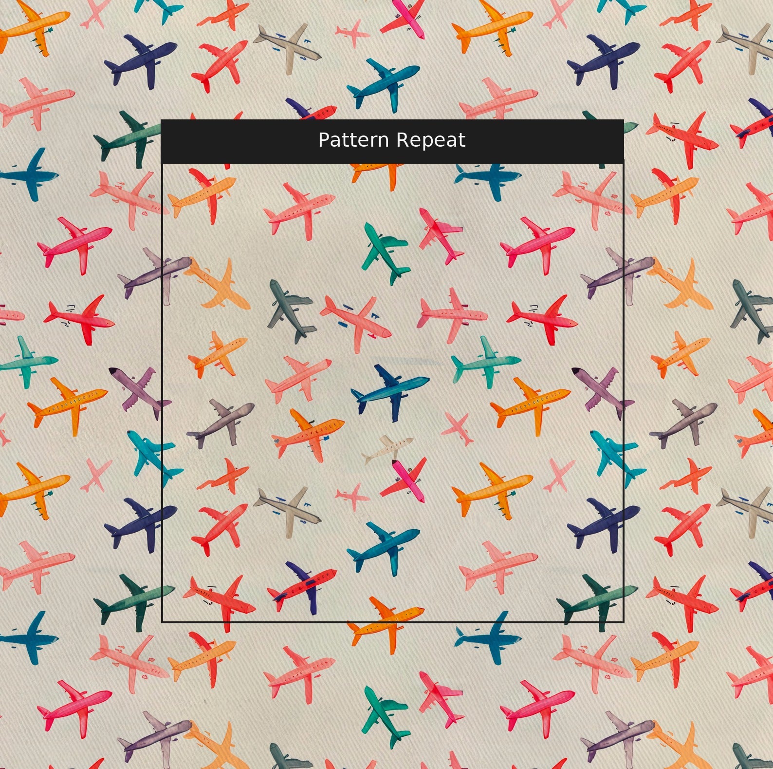Skyward Fabric by the Yard — pattern repeat