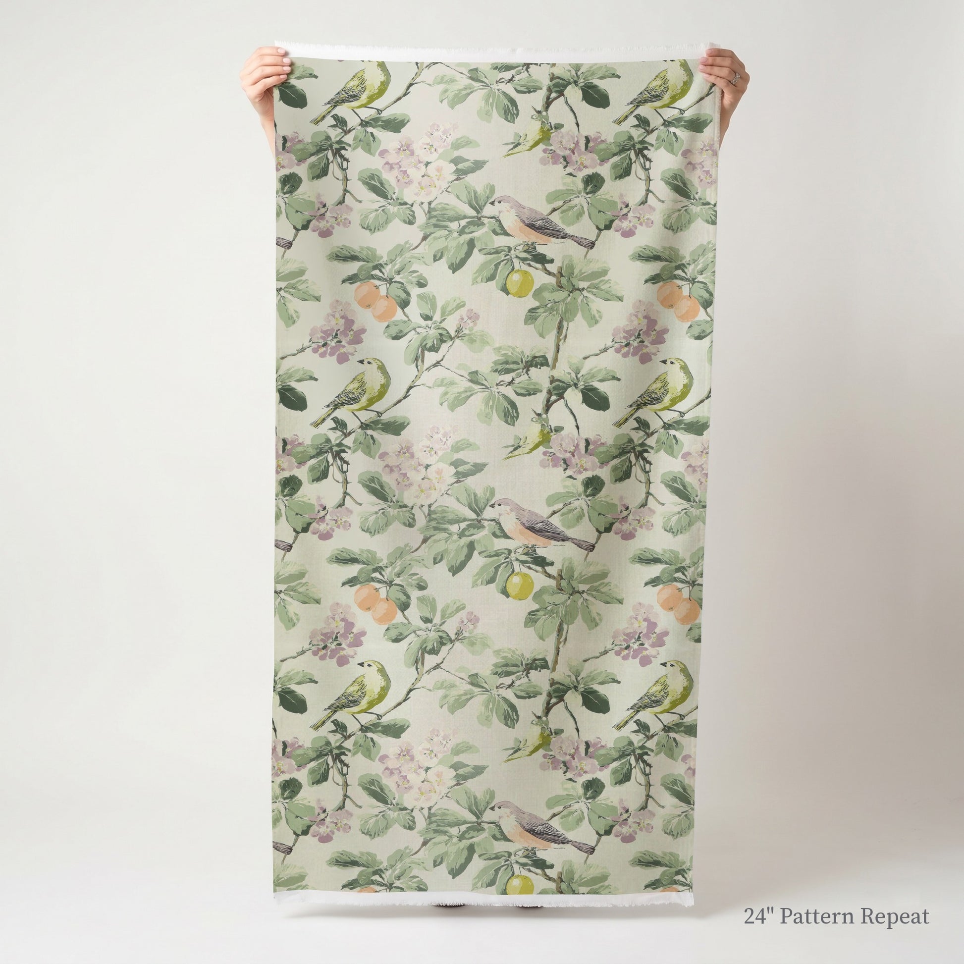Gentle Songbird Fabric by the Yard
