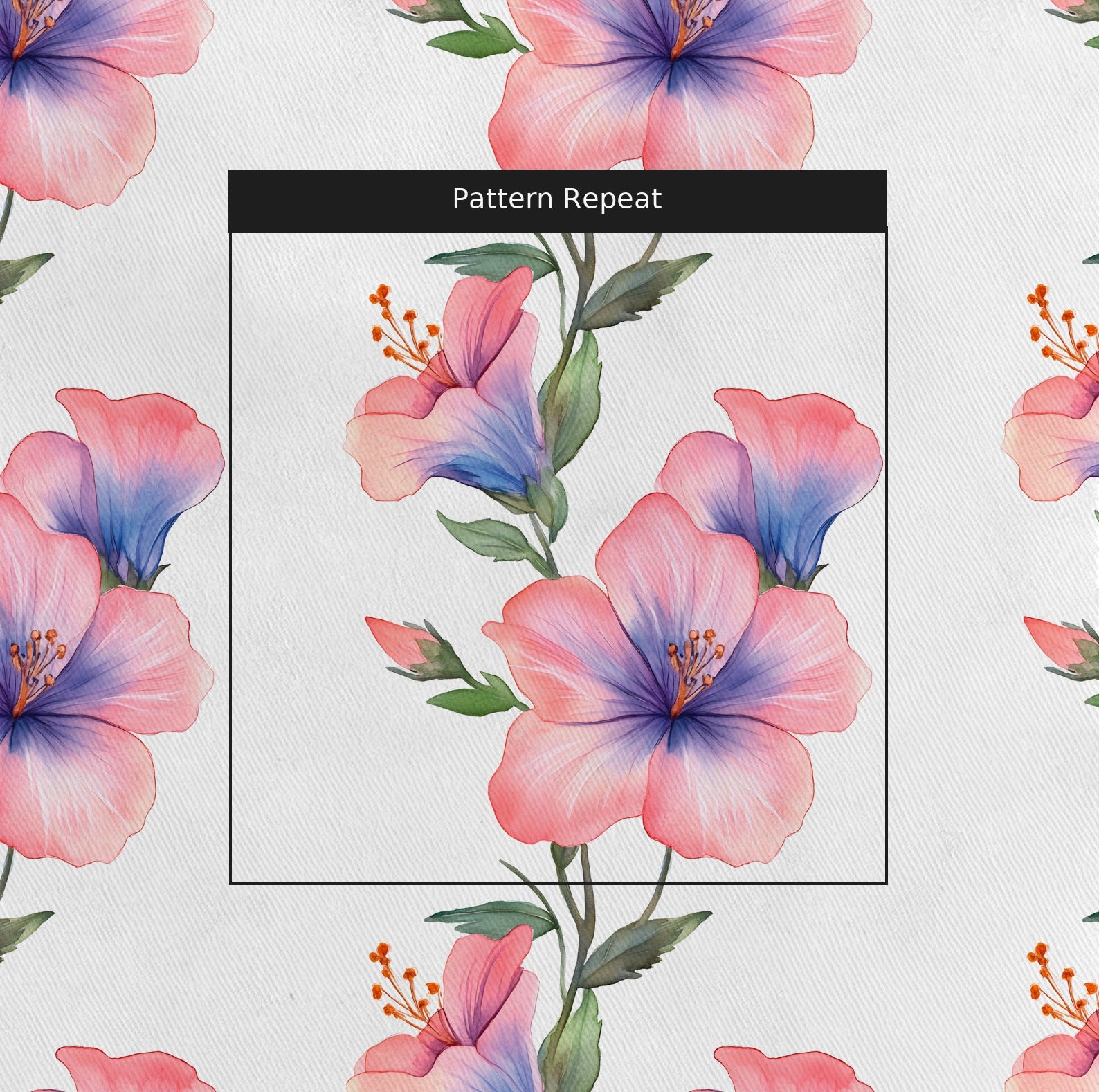 Benedict Fabric by the Yard — pattern repeat