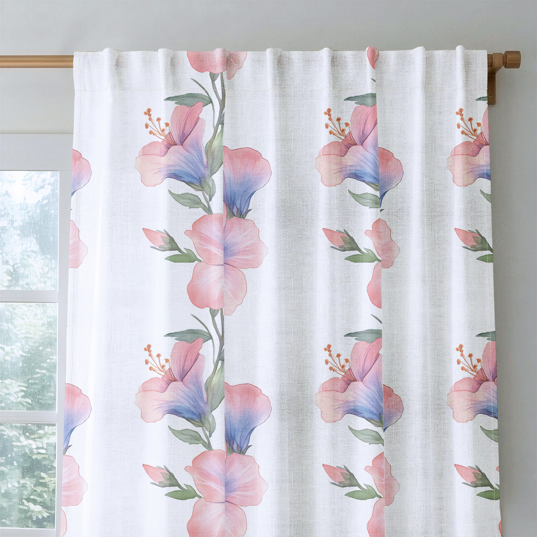 Benedict - Drapery — rod