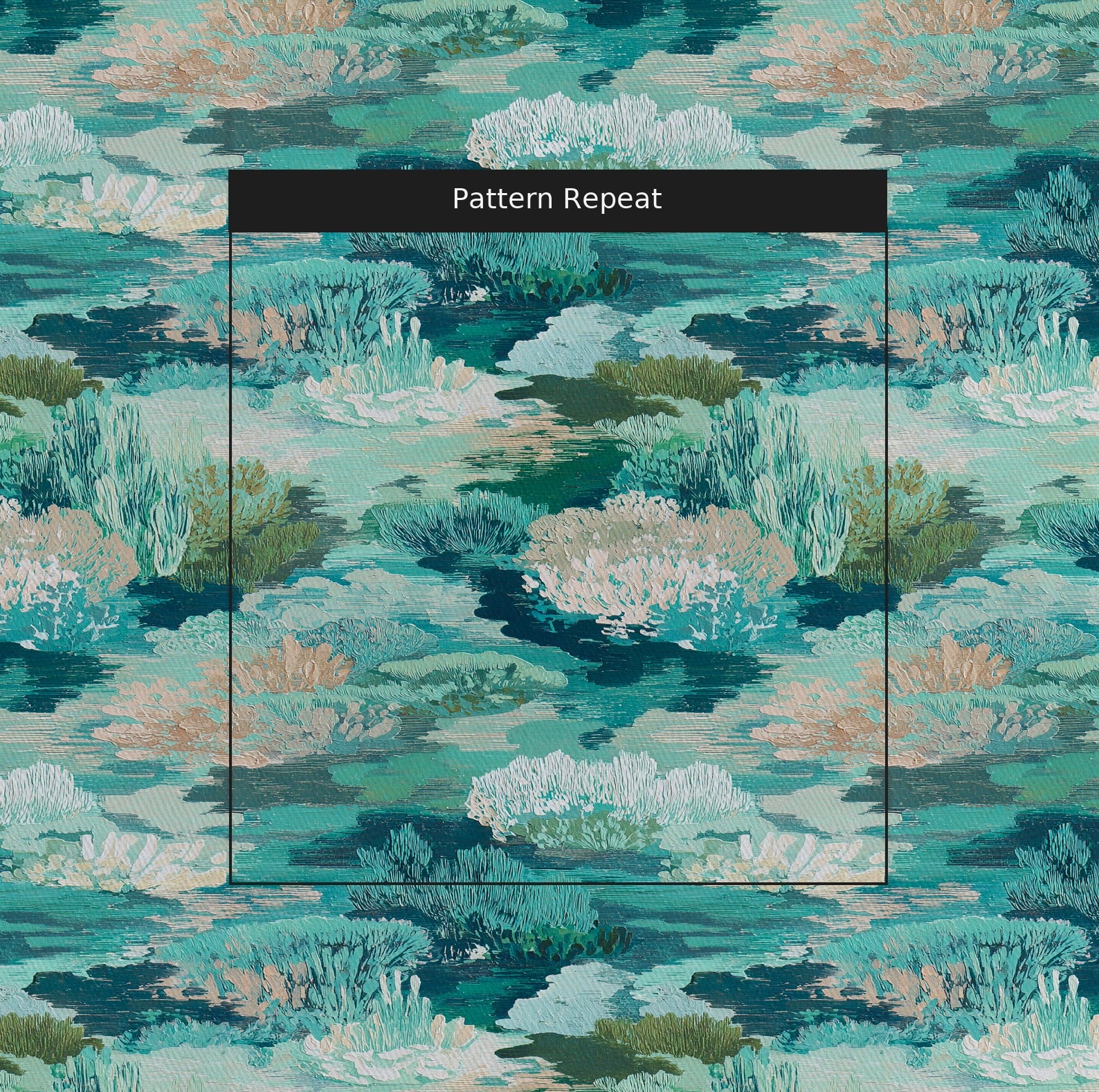 Mariners Court Fabric by the Yard — pattern repeat