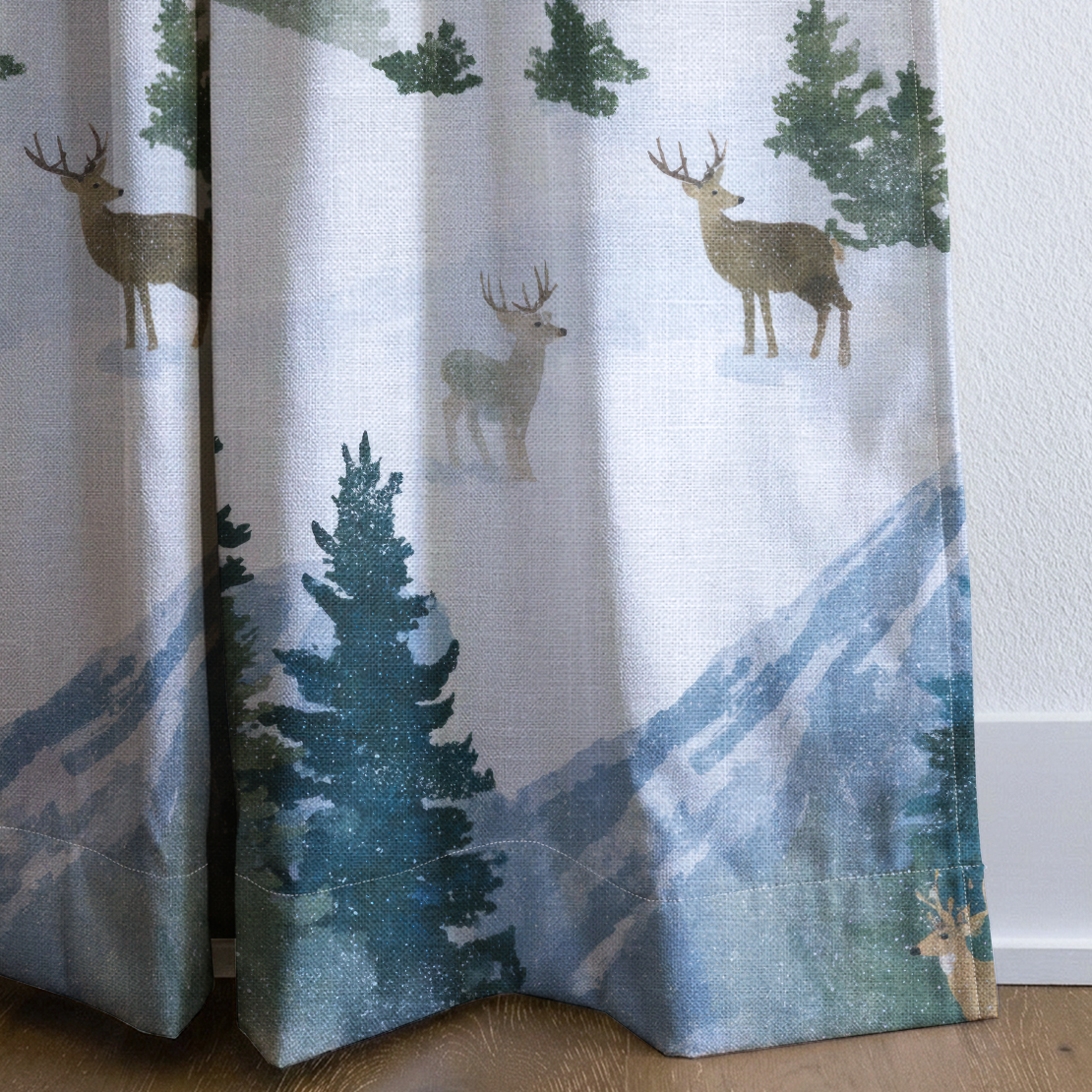 Front Range - Drapery — corner closeup