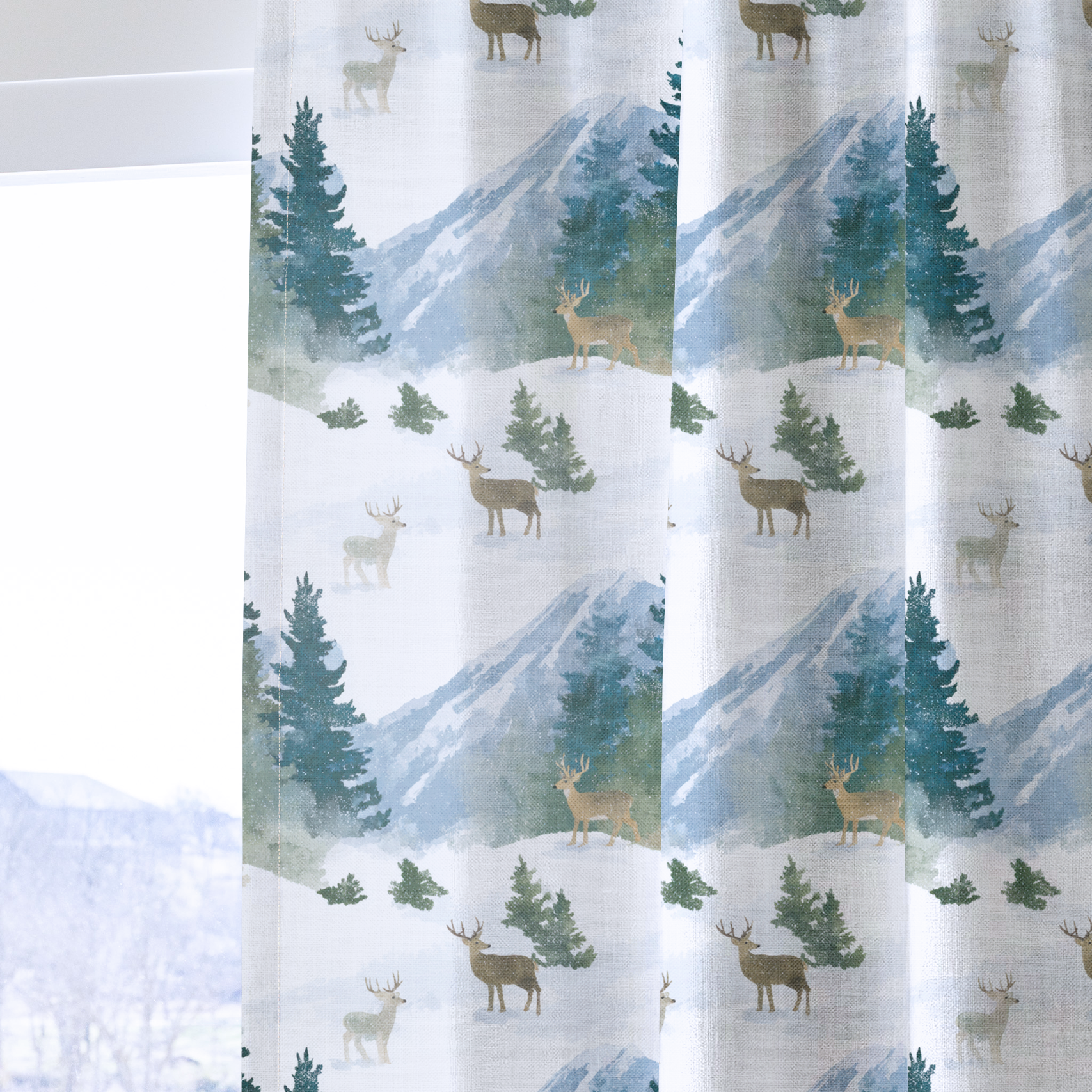 Front Range - Drapery — one panel