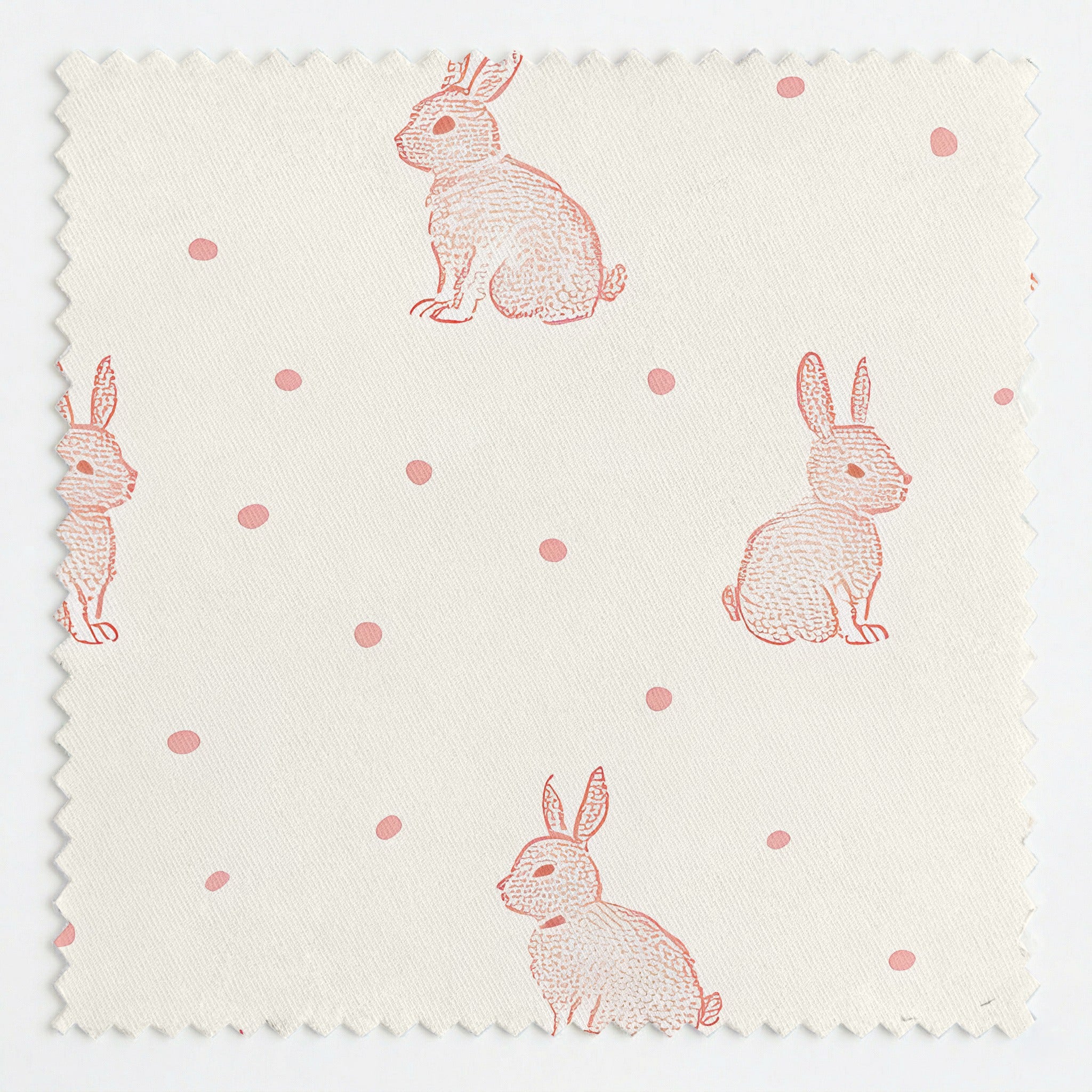 Bunny Ballet Fabric by the Yard