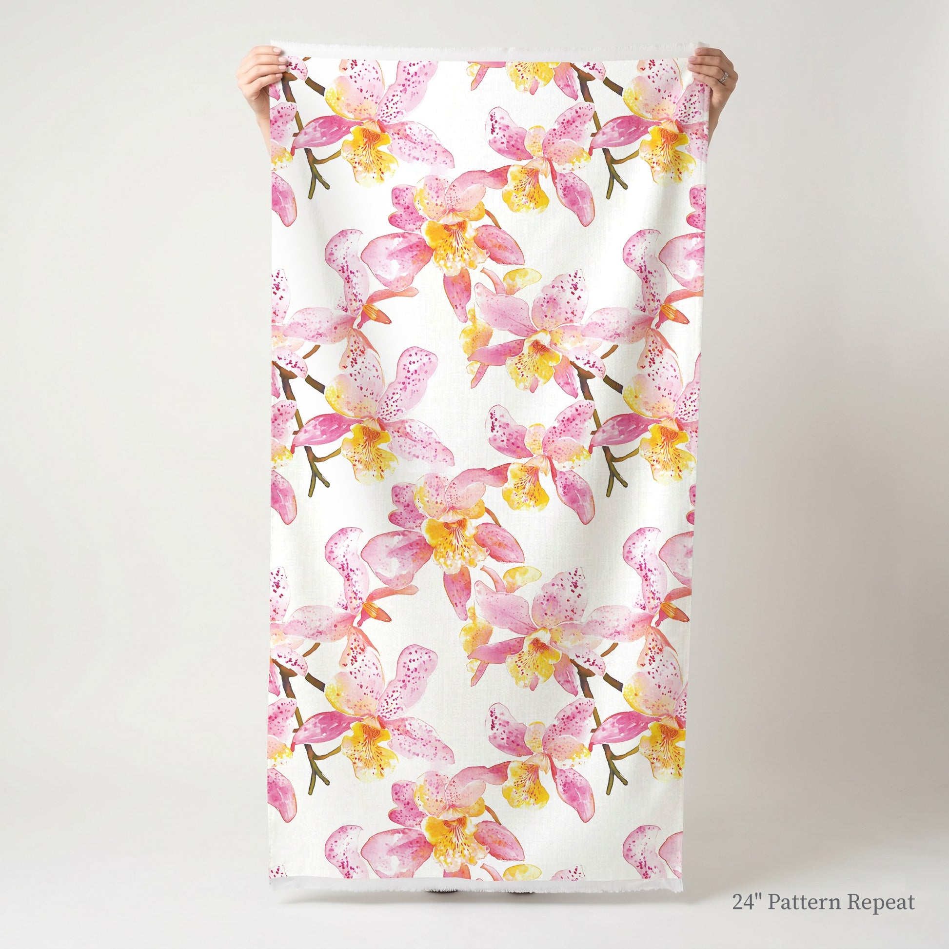 Orchid Obsession Fabric by the Yard