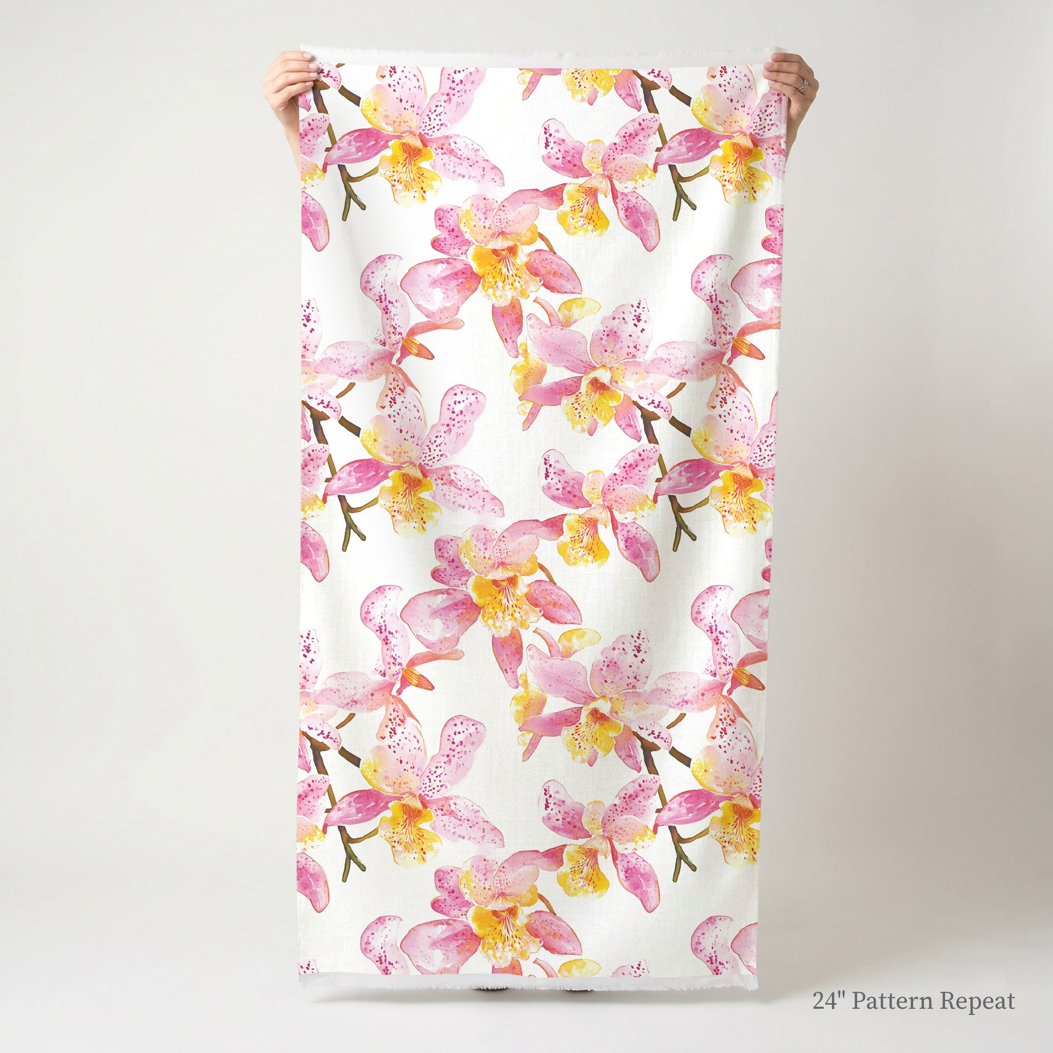 Orchid Obsession Fabric by the Yard