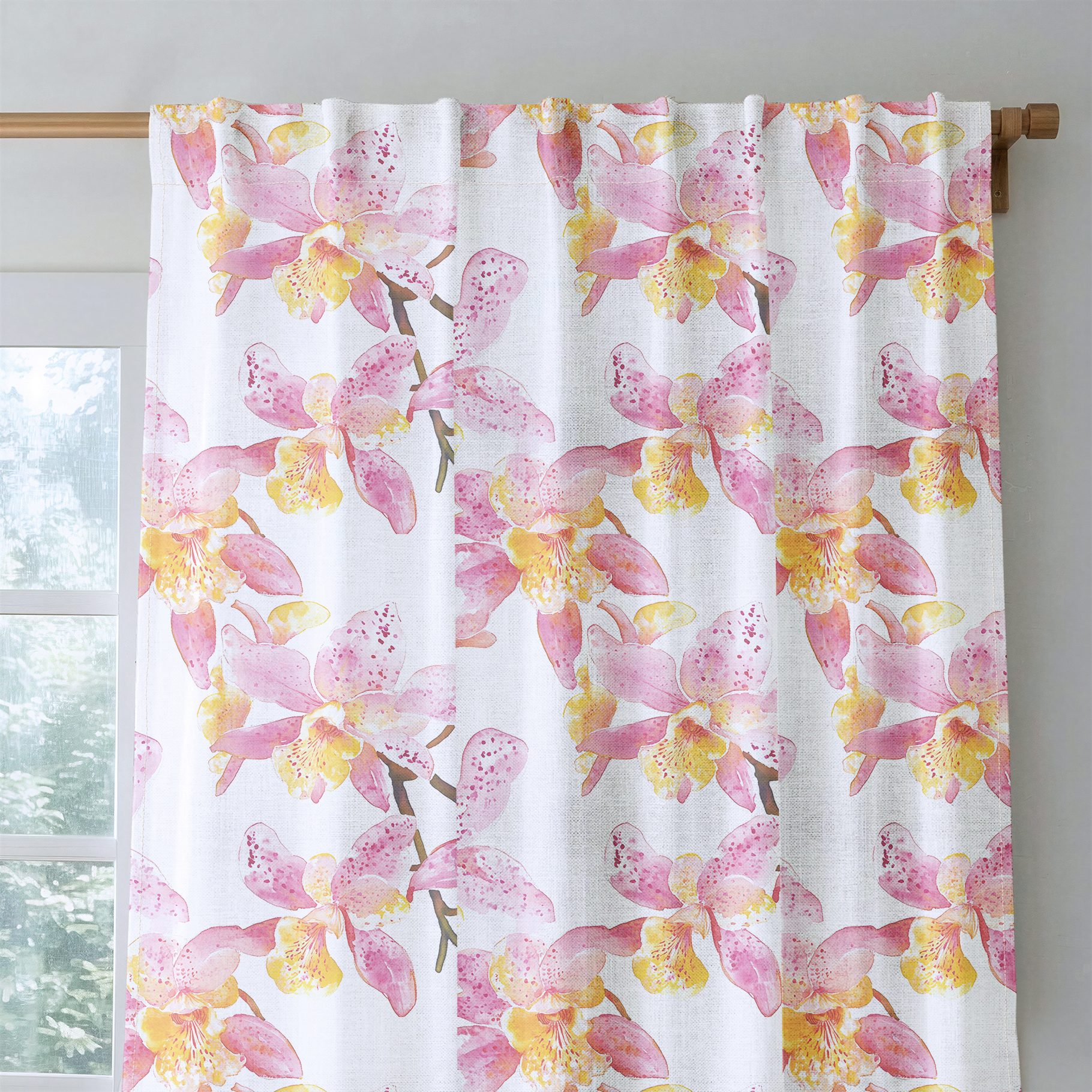 Orchid Obsession - Drapery — rod