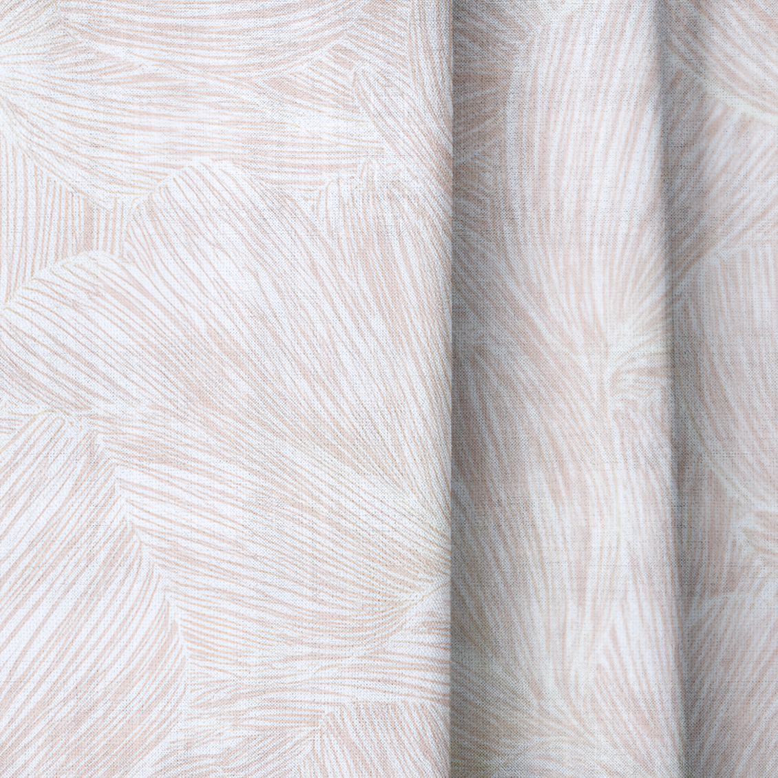 Pop of Pink - Drapery — close up