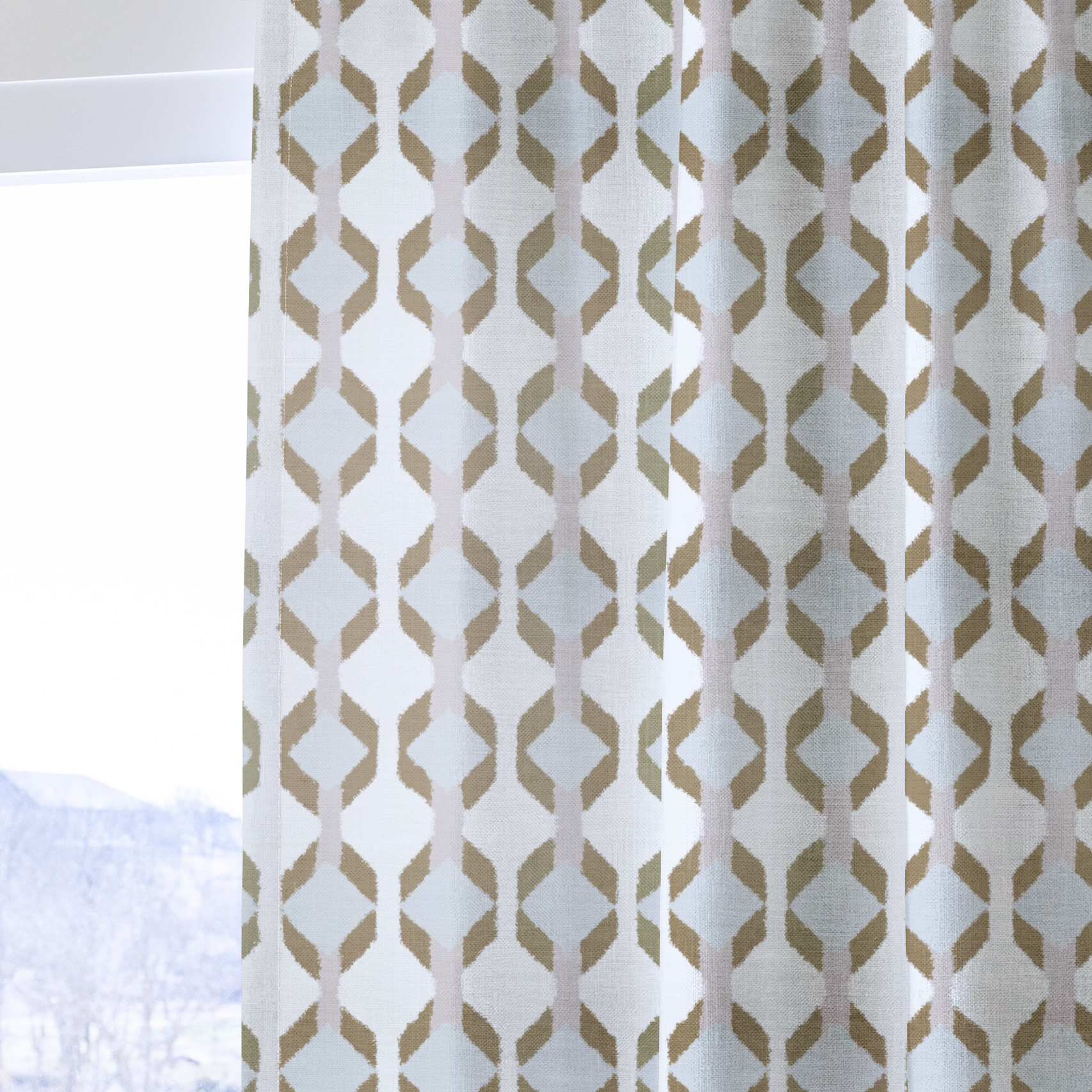 Trellis Charm - Drapery — one panel