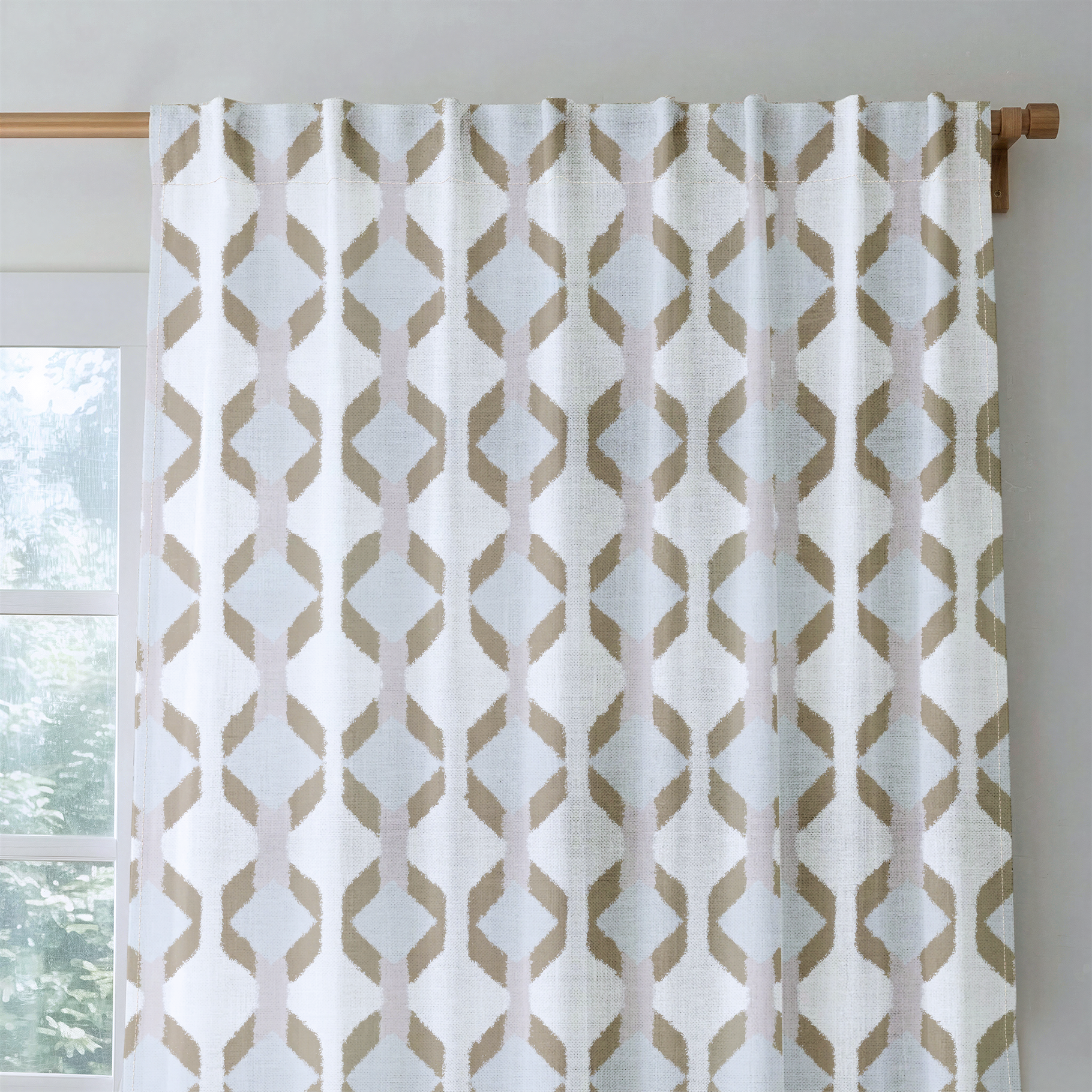 Trellis Charm - Drapery — rod