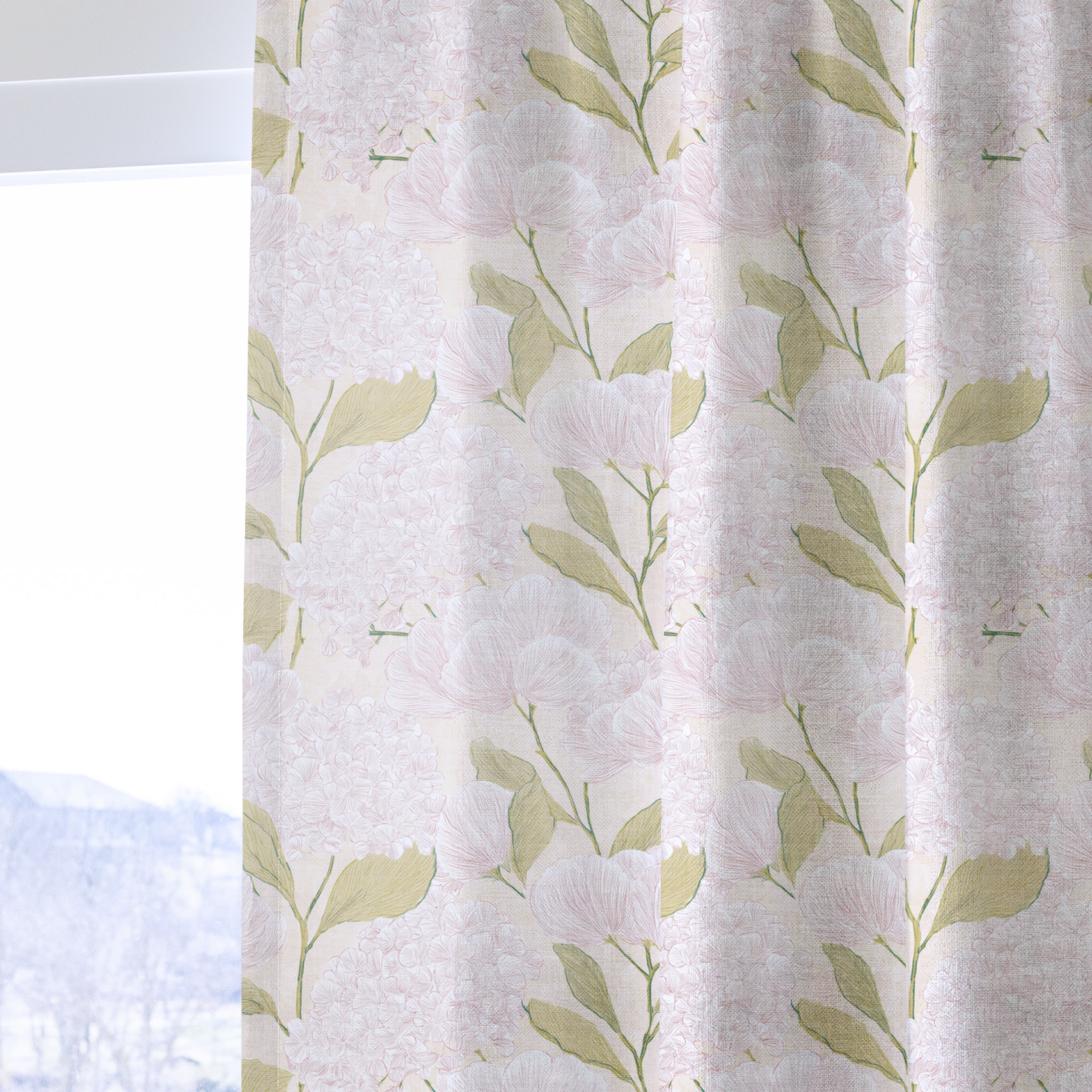 Sunday Light - Drapery — one panel