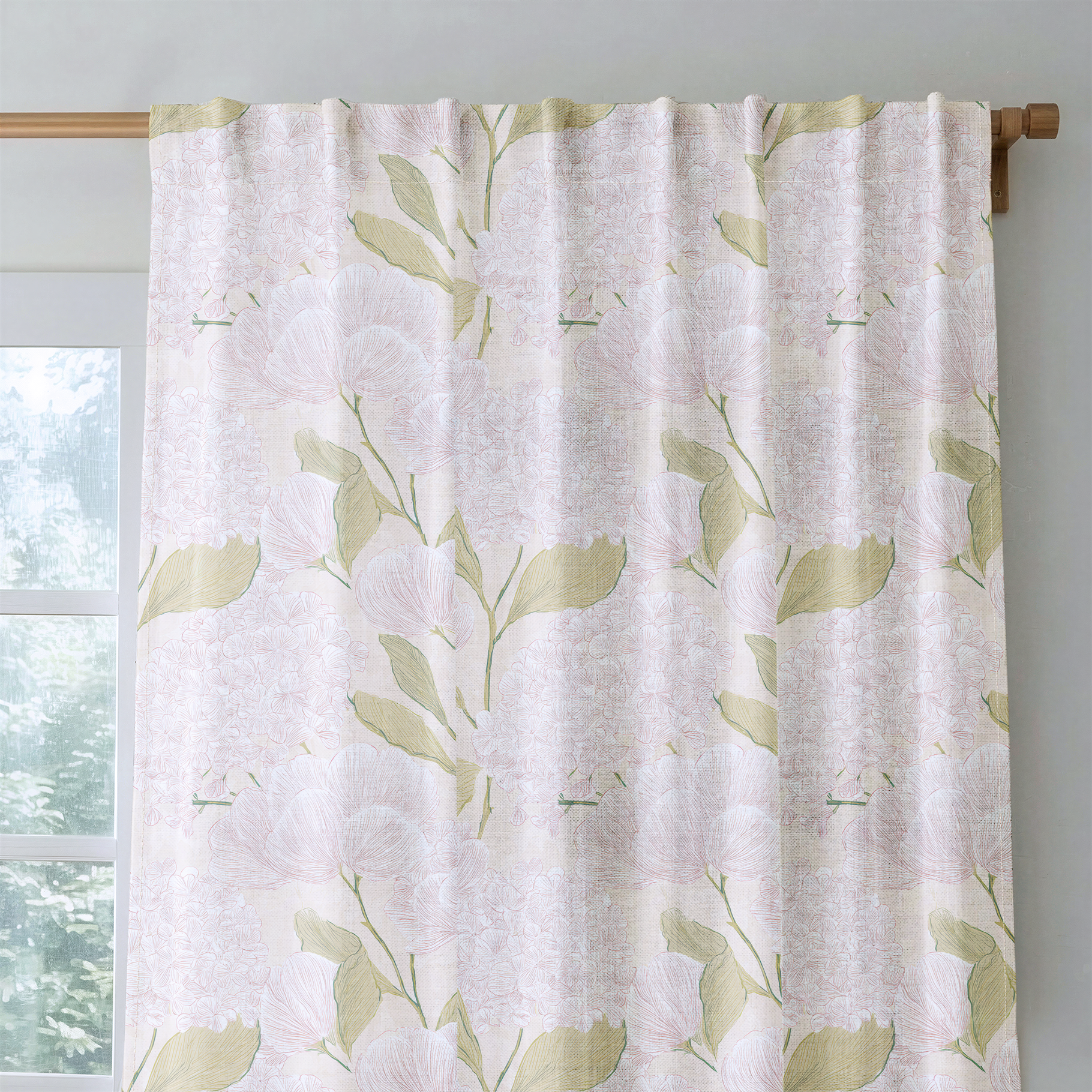 Sunday Light - Drapery — rod